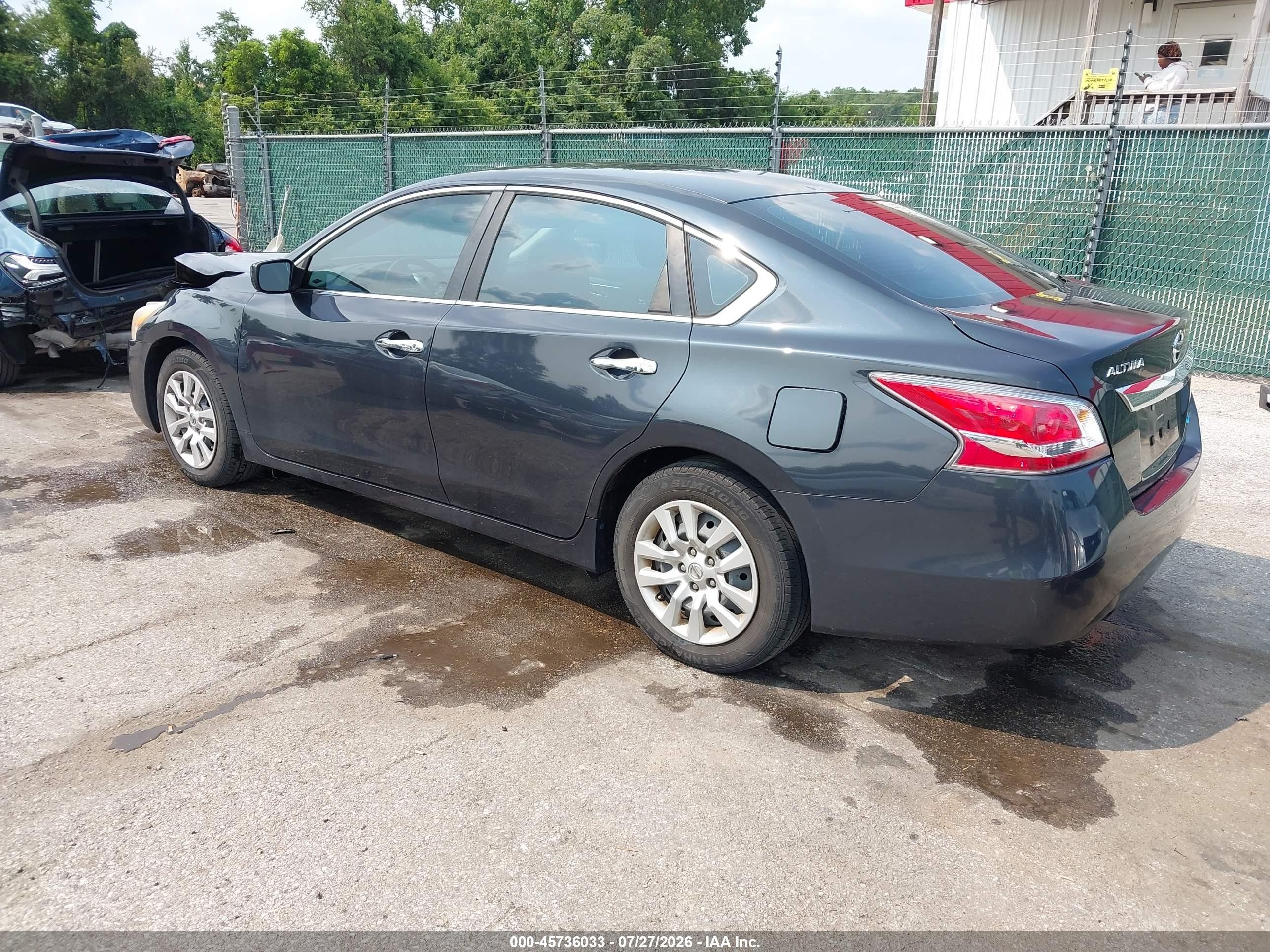 2014 Nissan Altima 2.5 S Gray vin: 1N4AL3AP7EN340318