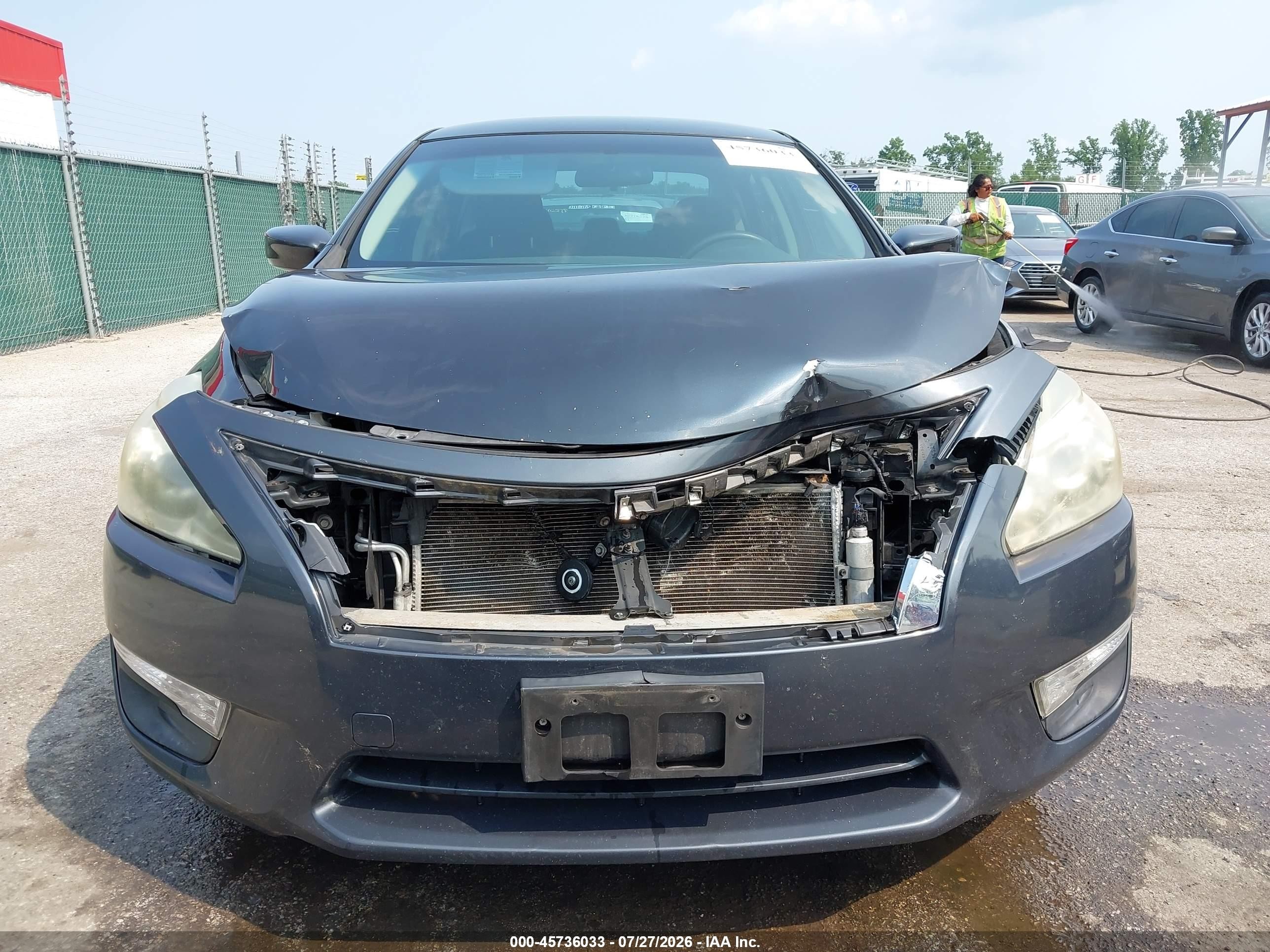2014 Nissan Altima 2.5 S Gray vin: 1N4AL3AP7EN340318