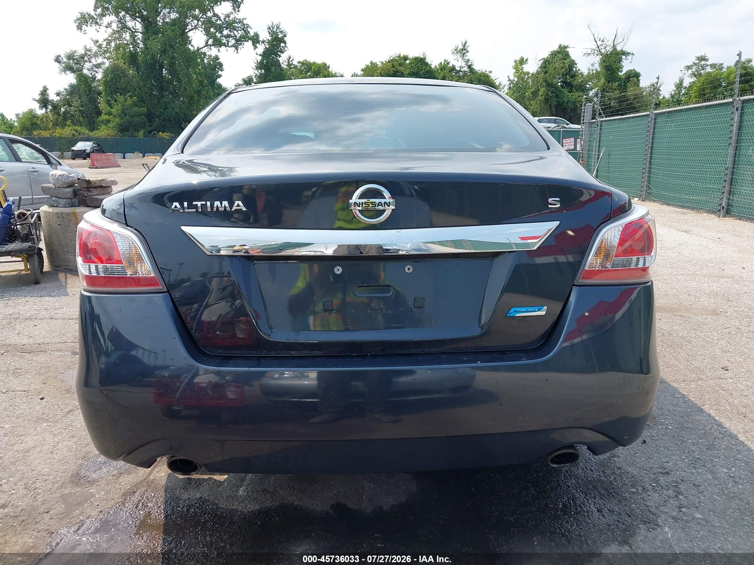 2014 Nissan Altima 2.5 S Gray vin: 1N4AL3AP7EN340318
