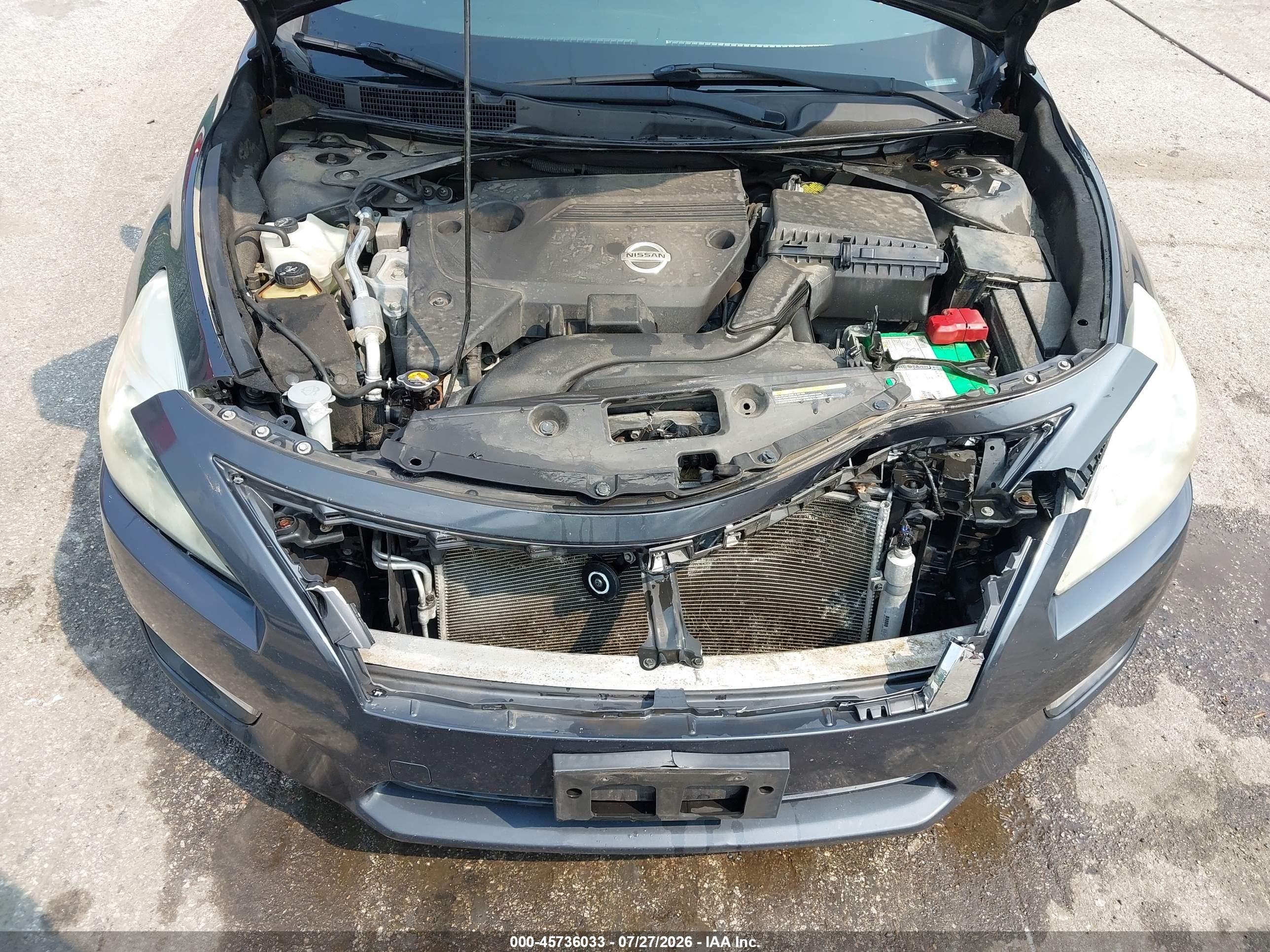 2014 Nissan Altima 2.5 S Gray vin: 1N4AL3AP7EN340318
