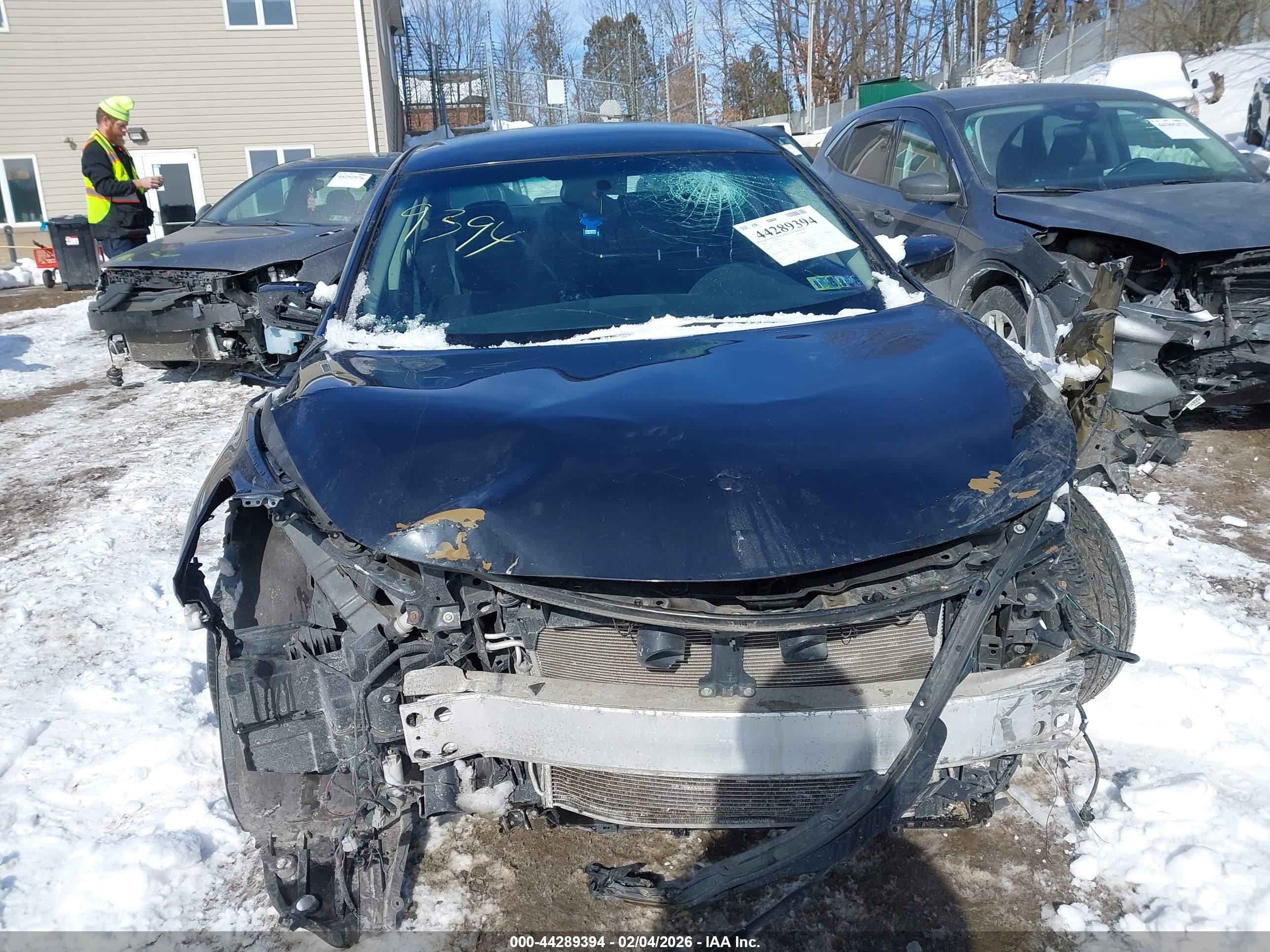 2014 Nissan Altima 2.5 S Черный vin: 1N4AL3AP7EN357801