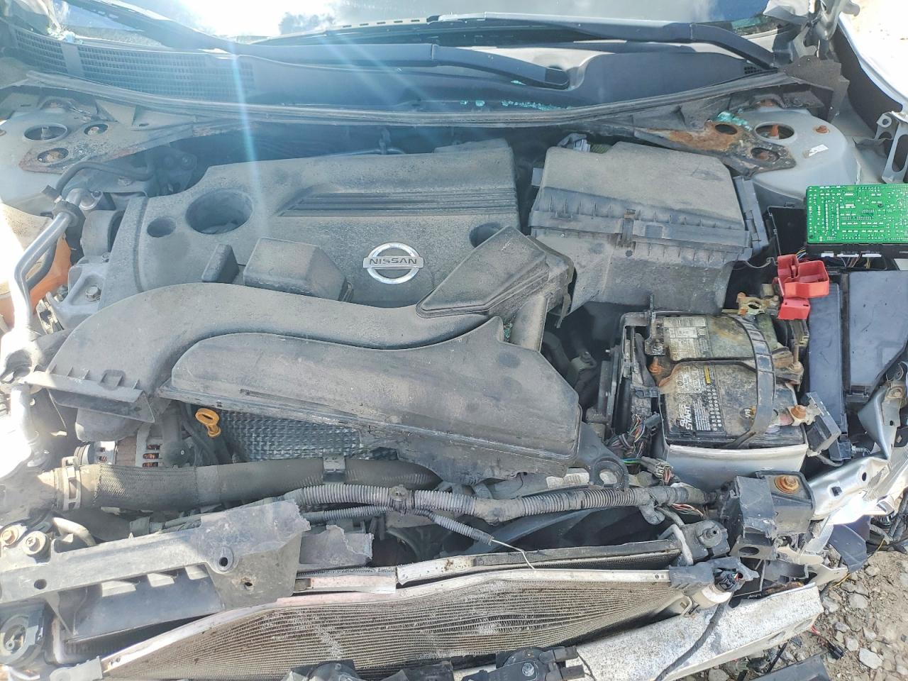 2014 Nissan Altima 2.5 S Silver vin: 1N4AL3AP7EN358821