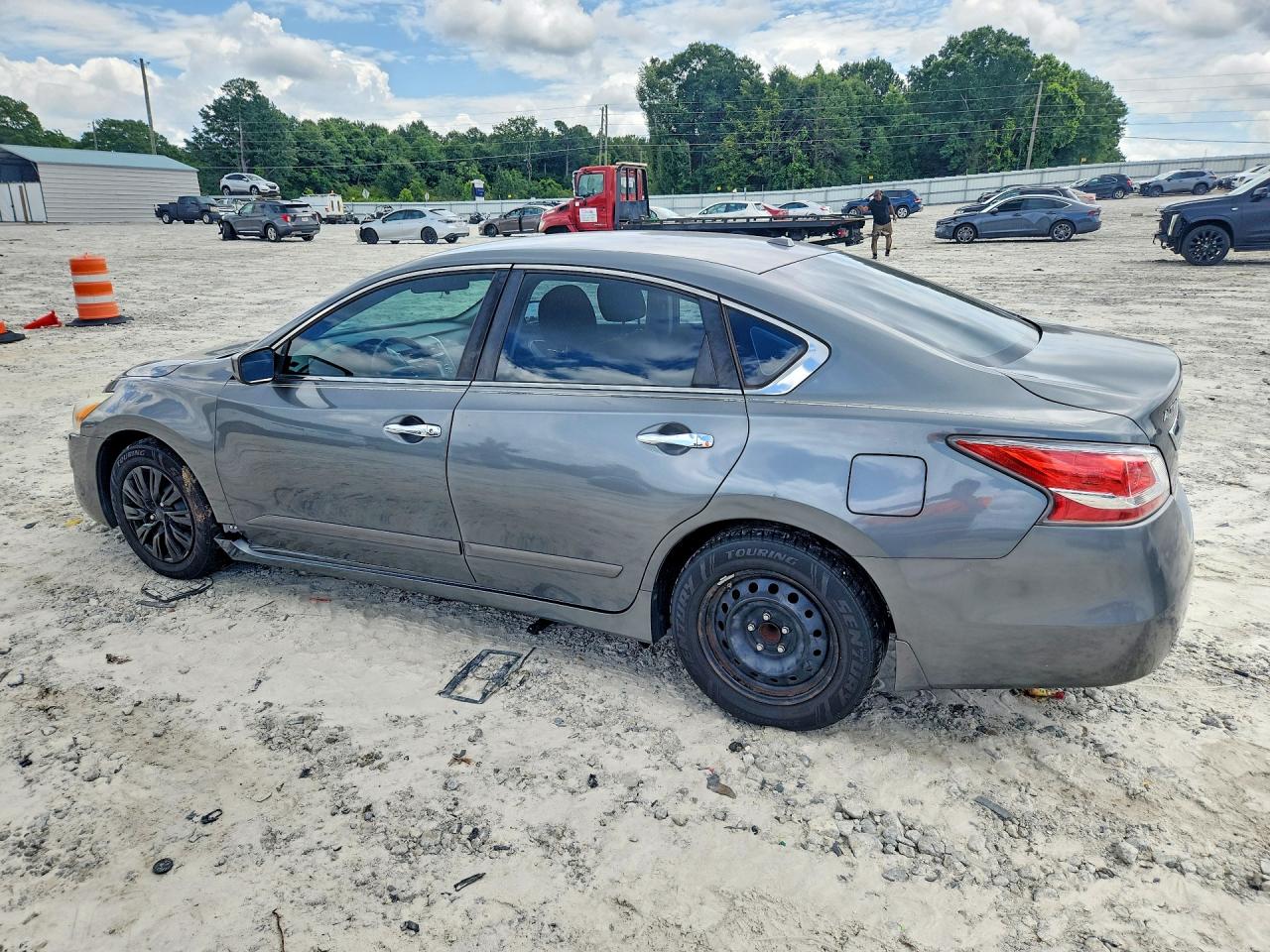 2014 Nissan Altima 2.5 S Gray vin: 1N4AL3AP7EN361394