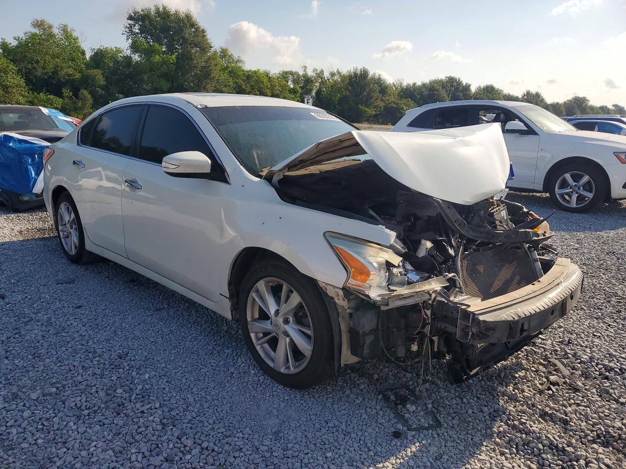 2014 Nissan Altima 2.5 Sl White vin: 1N4AL3AP7EN362853