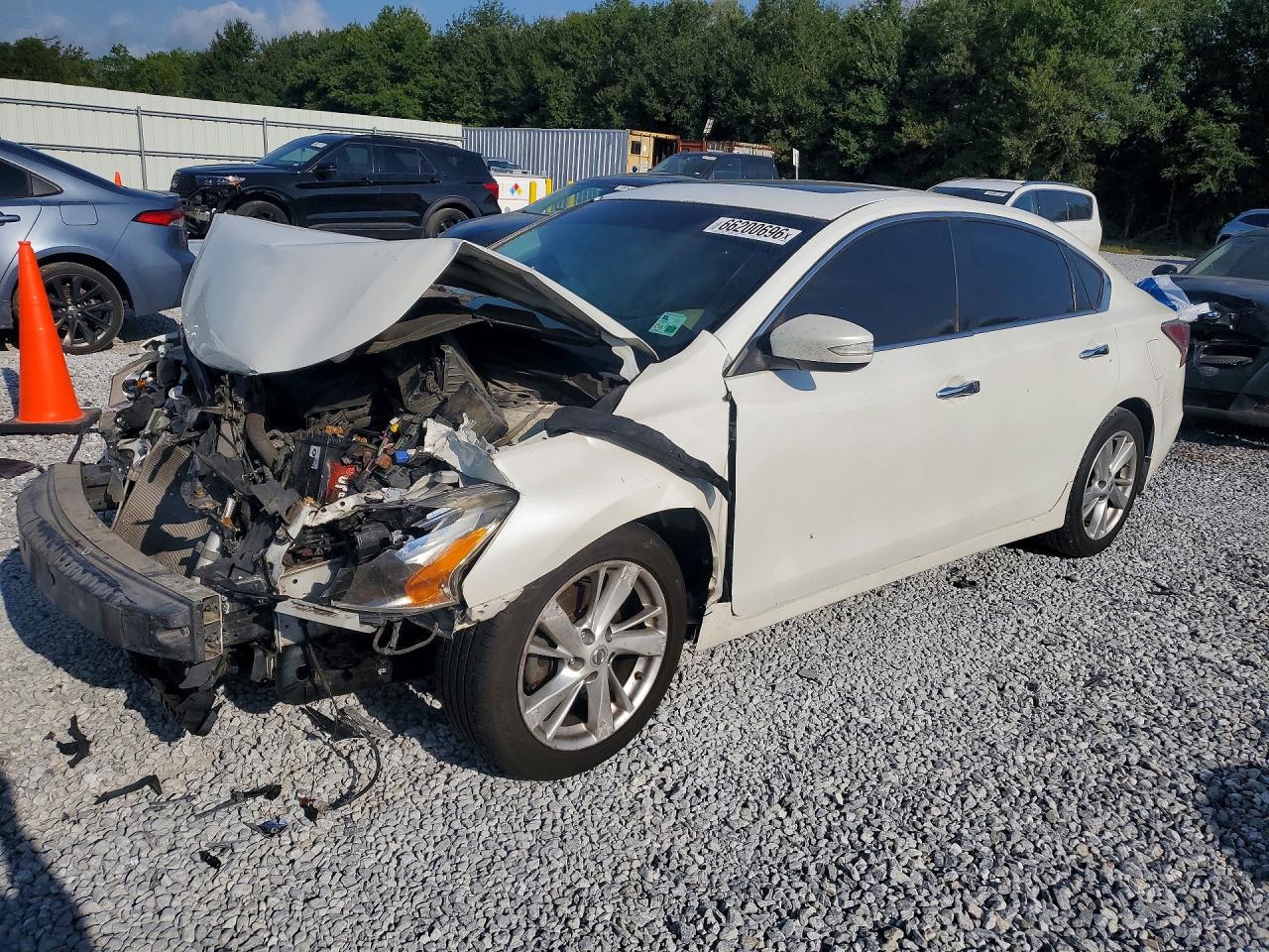2014 Nissan Altima 2.5 Sl White vin: 1N4AL3AP7EN362853