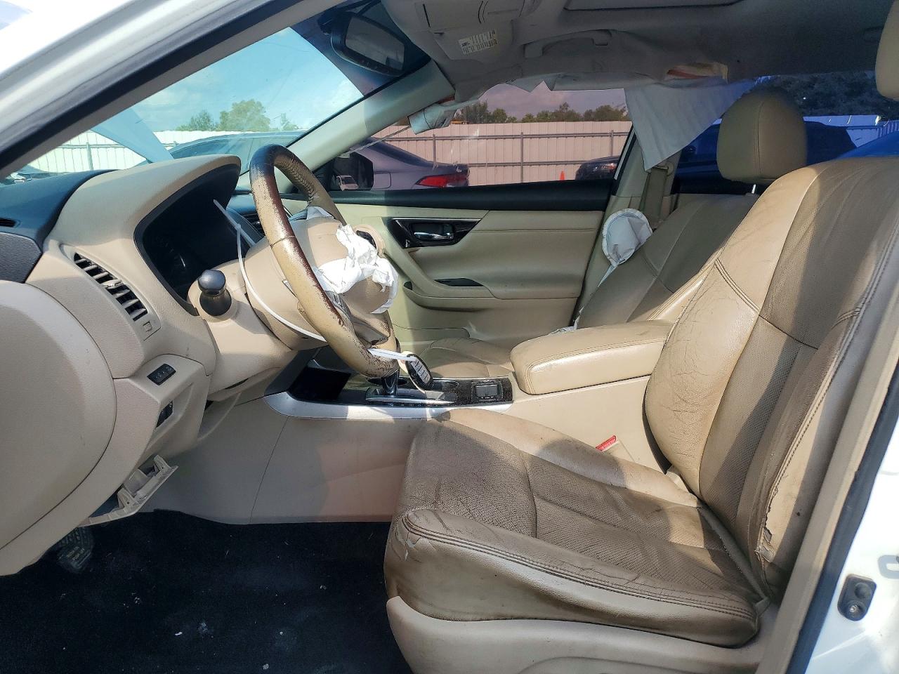 2014 Nissan Altima 2.5 Sl White vin: 1N4AL3AP7EN362853