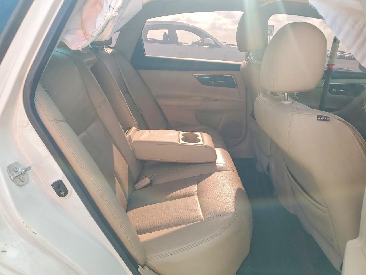 2014 Nissan Altima 2.5 Sl White vin: 1N4AL3AP7EN362853