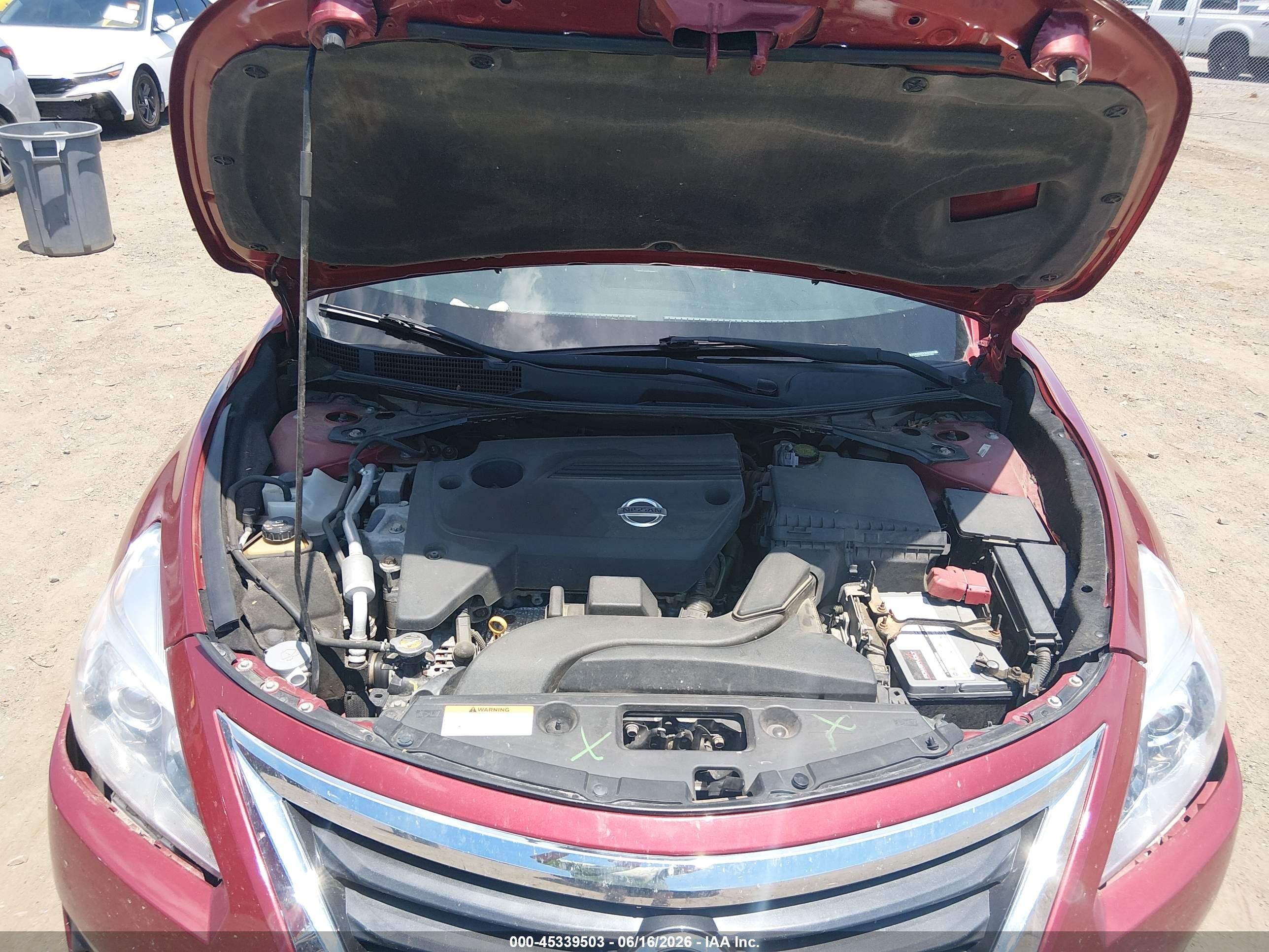 2014 Nissan Altima 2.5 Sl Red vin: 1N4AL3AP7EN372167