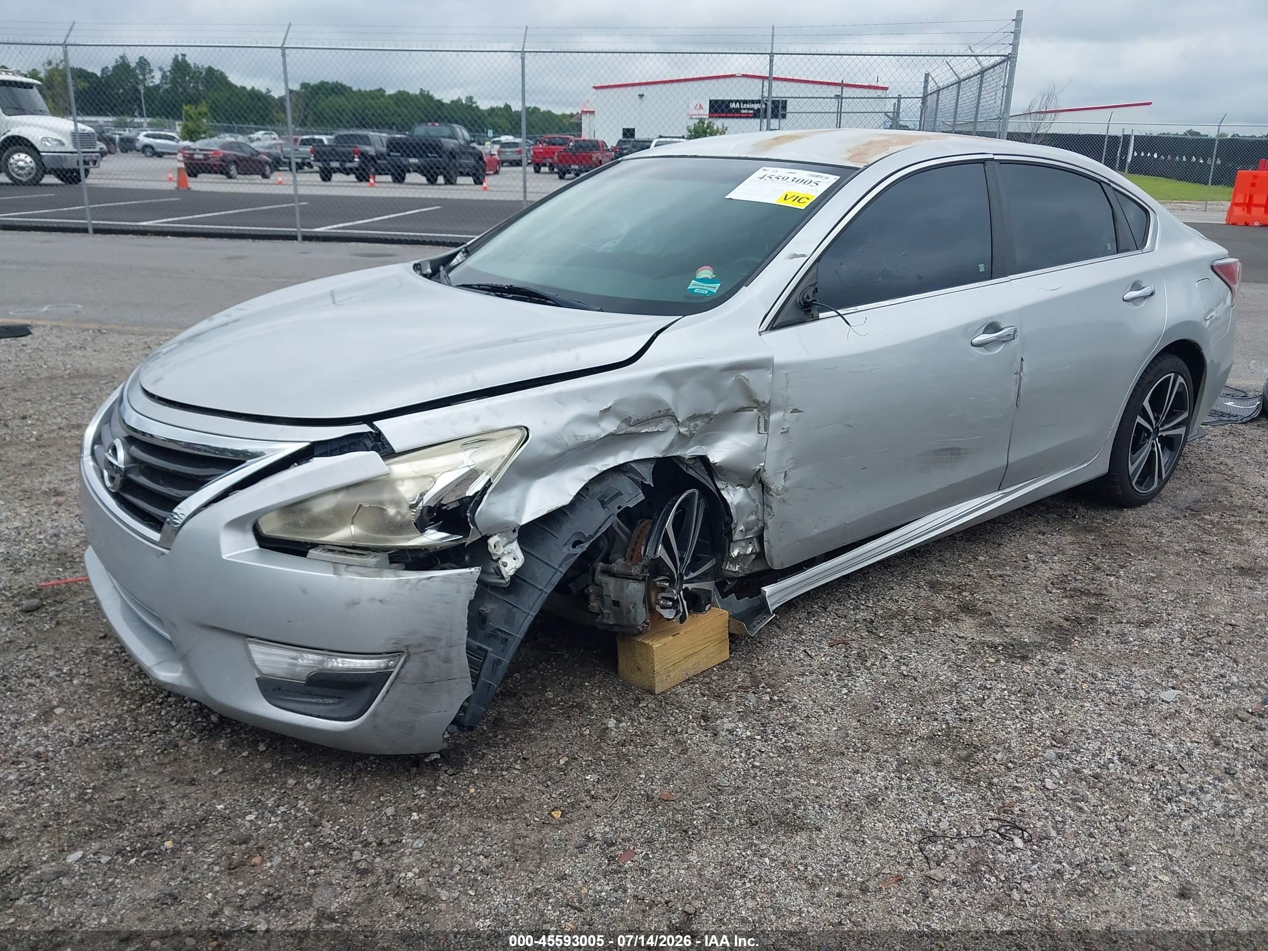 2014 Nissan Altima 2.5/2.5 S/2.5 Sl/2.5 Sv Silver vin: 1N4AL3AP7EN375358