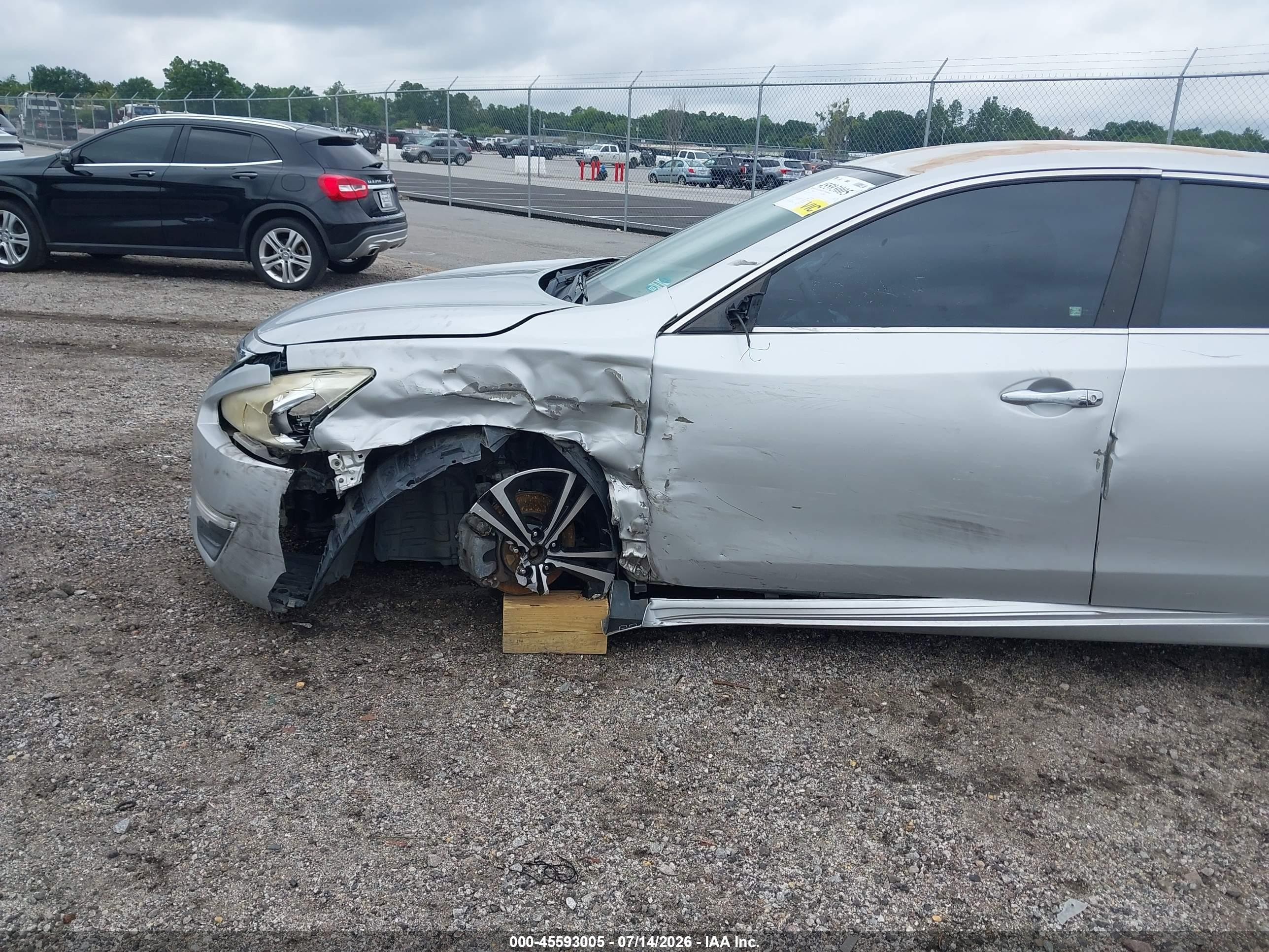 2014 Nissan Altima 2.5/2.5 S/2.5 Sl/2.5 Sv Silver vin: 1N4AL3AP7EN375358