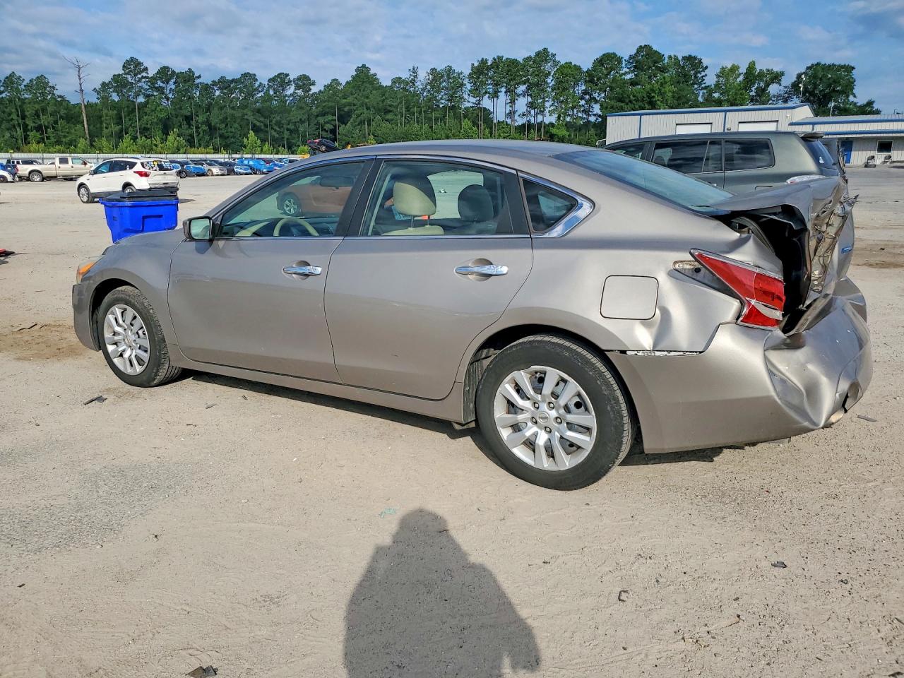 2014 Nissan Altima 2.5 S Brown vin: 1N4AL3AP7EN375540