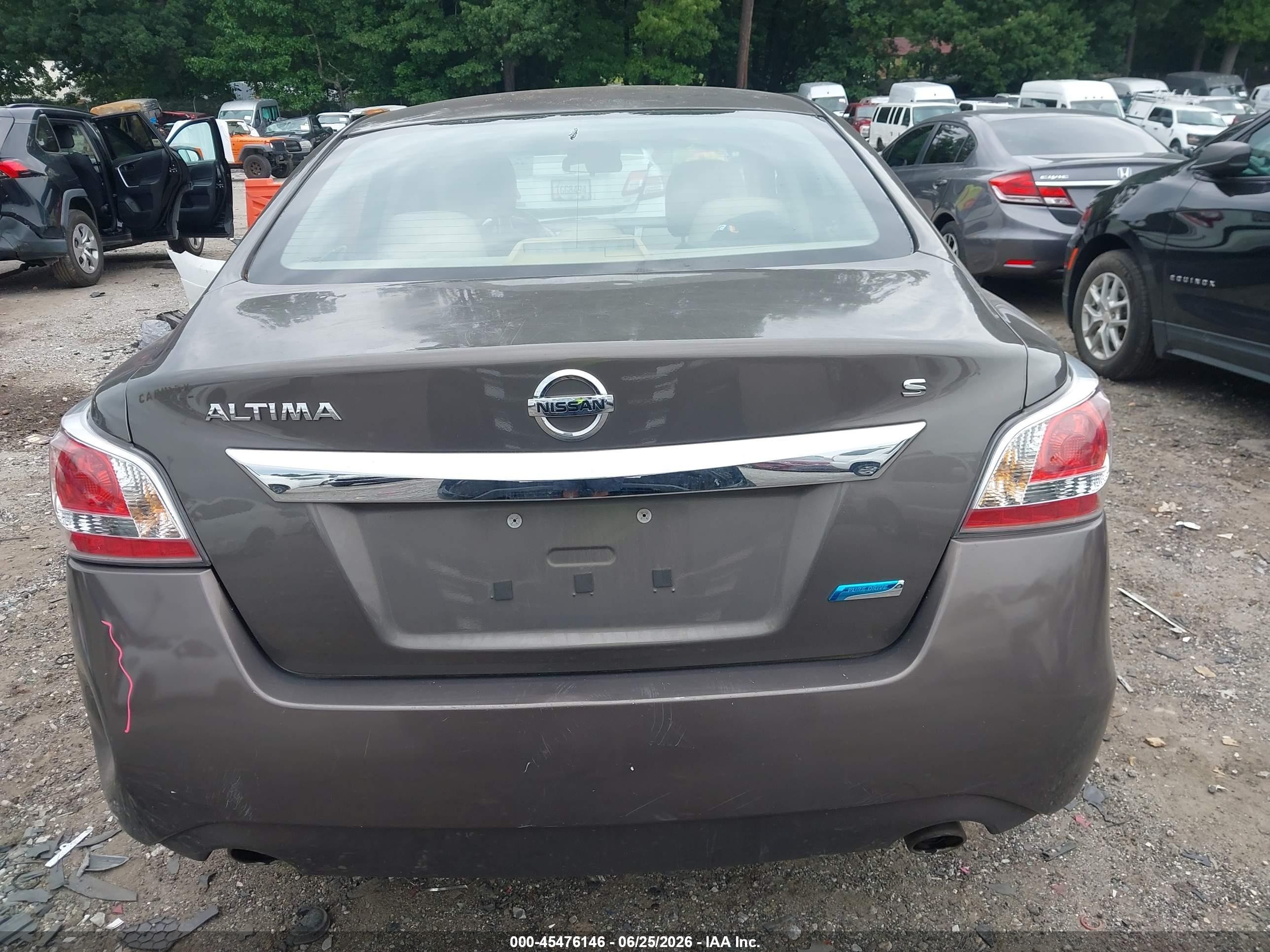 2014 Nissan Altima 2.5 S Brown vin: 1N4AL3AP7EN378910