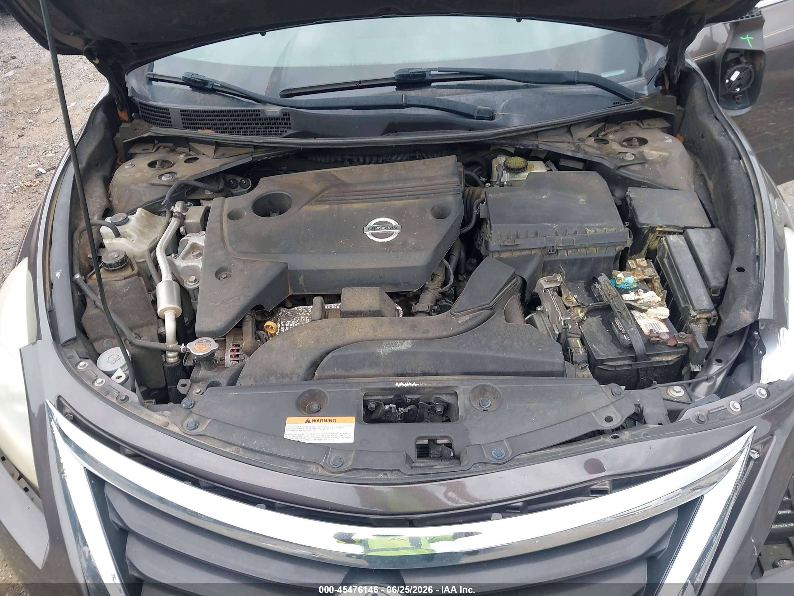 2014 Nissan Altima 2.5 S Brown vin: 1N4AL3AP7EN378910