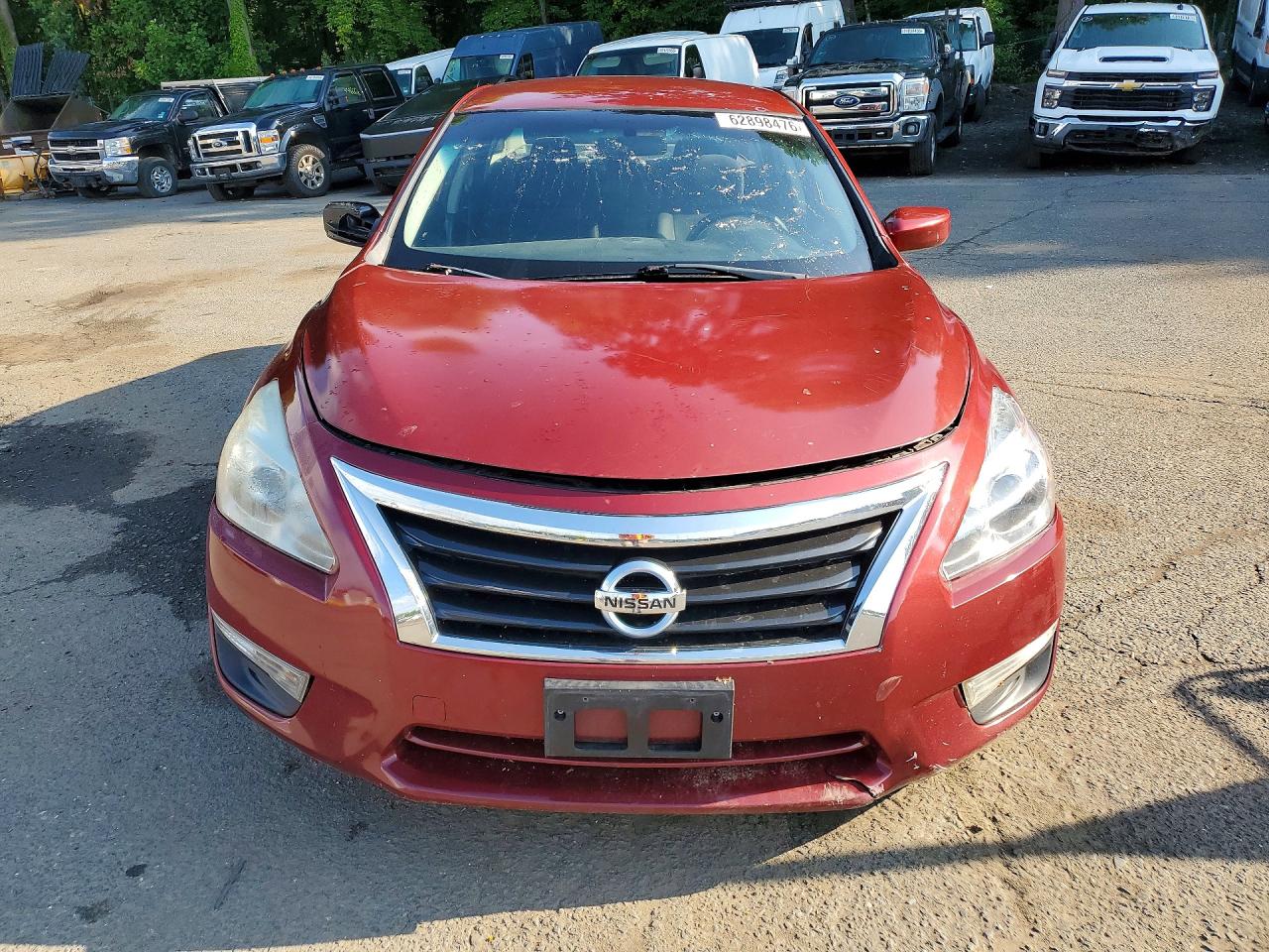 2014 Nissan Altima 2.5 S Burgundy vin: 1N4AL3AP7EN382181