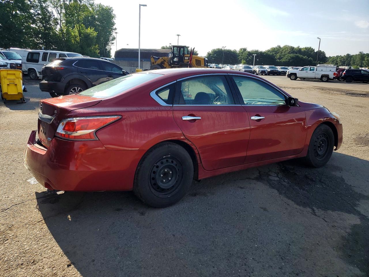 2014 Nissan Altima 2.5 S Burgundy vin: 1N4AL3AP7EN382181