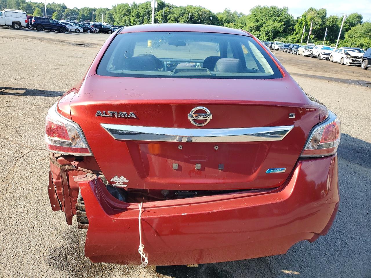2014 Nissan Altima 2.5 S Burgundy vin: 1N4AL3AP7EN382181