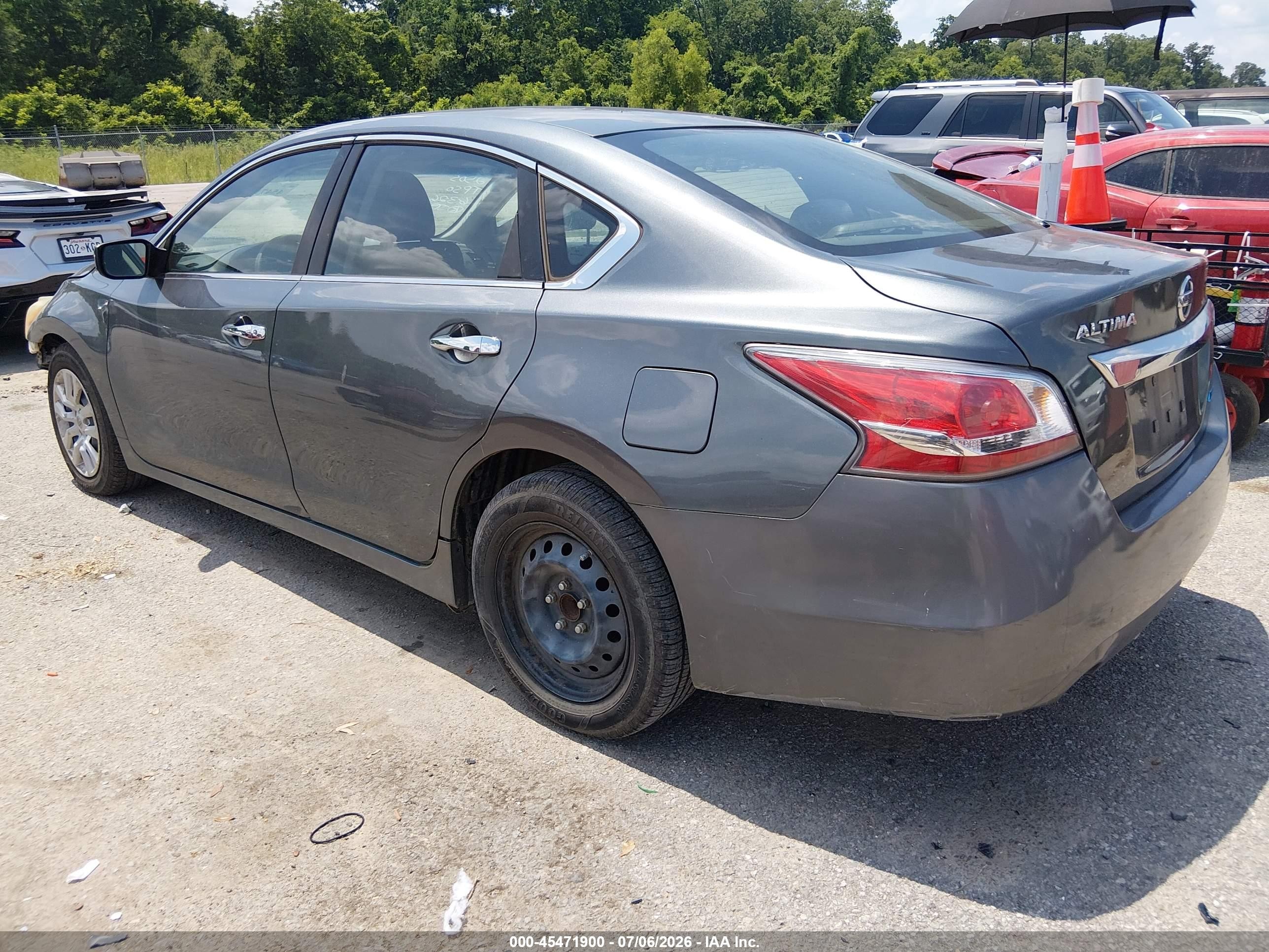 2014 Nissan Altima 2.5/2.5 S/2.5 Sl/2.5 Sv Серый vin: 1N4AL3AP7EN382505