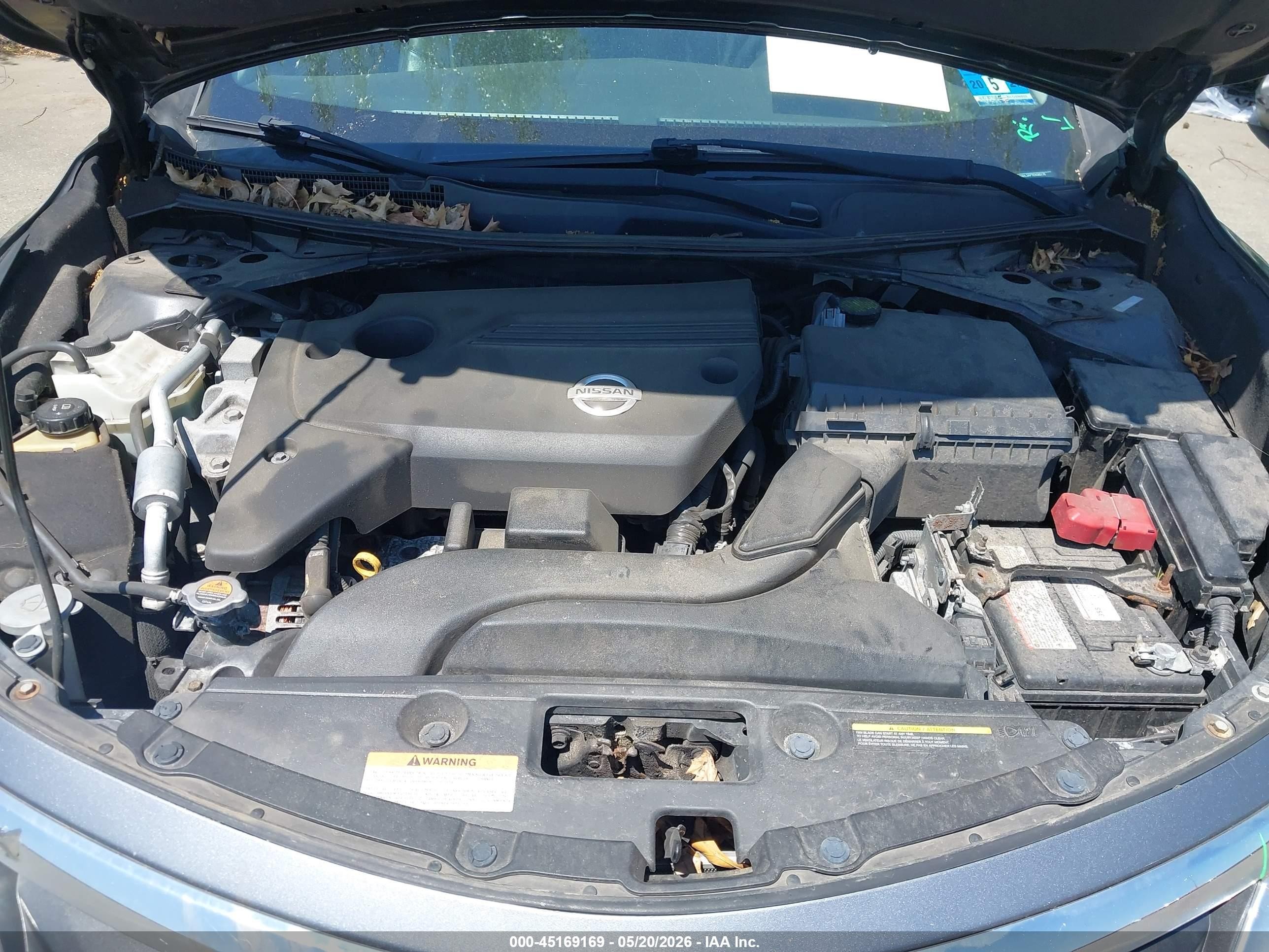 2014 Nissan Altima 2.5 S Gray vin: 1N4AL3AP7EN385176