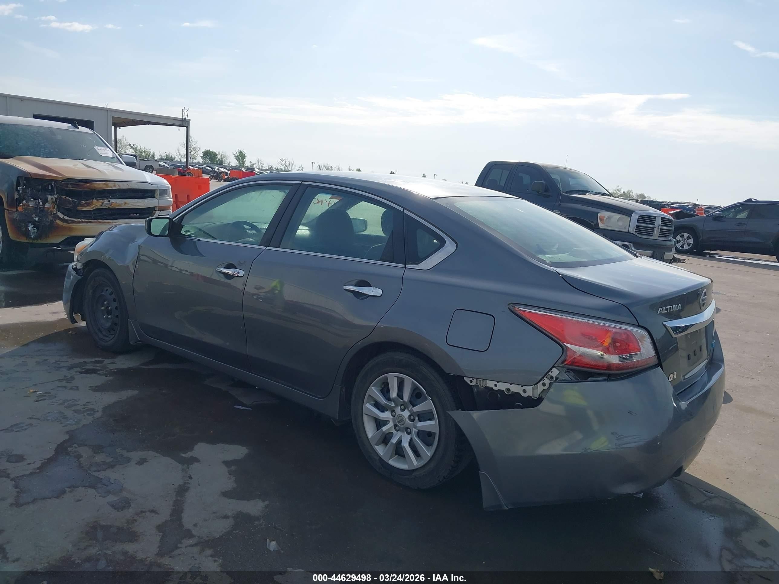 2014 Nissan Altima 2.5 S Gray vin: 1N4AL3AP7EN386604