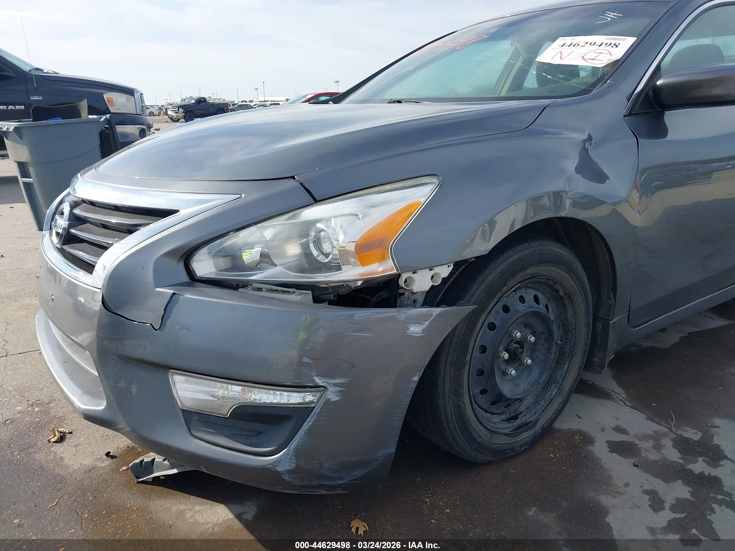 2014 Nissan Altima 2.5 S Gray vin: 1N4AL3AP7EN386604