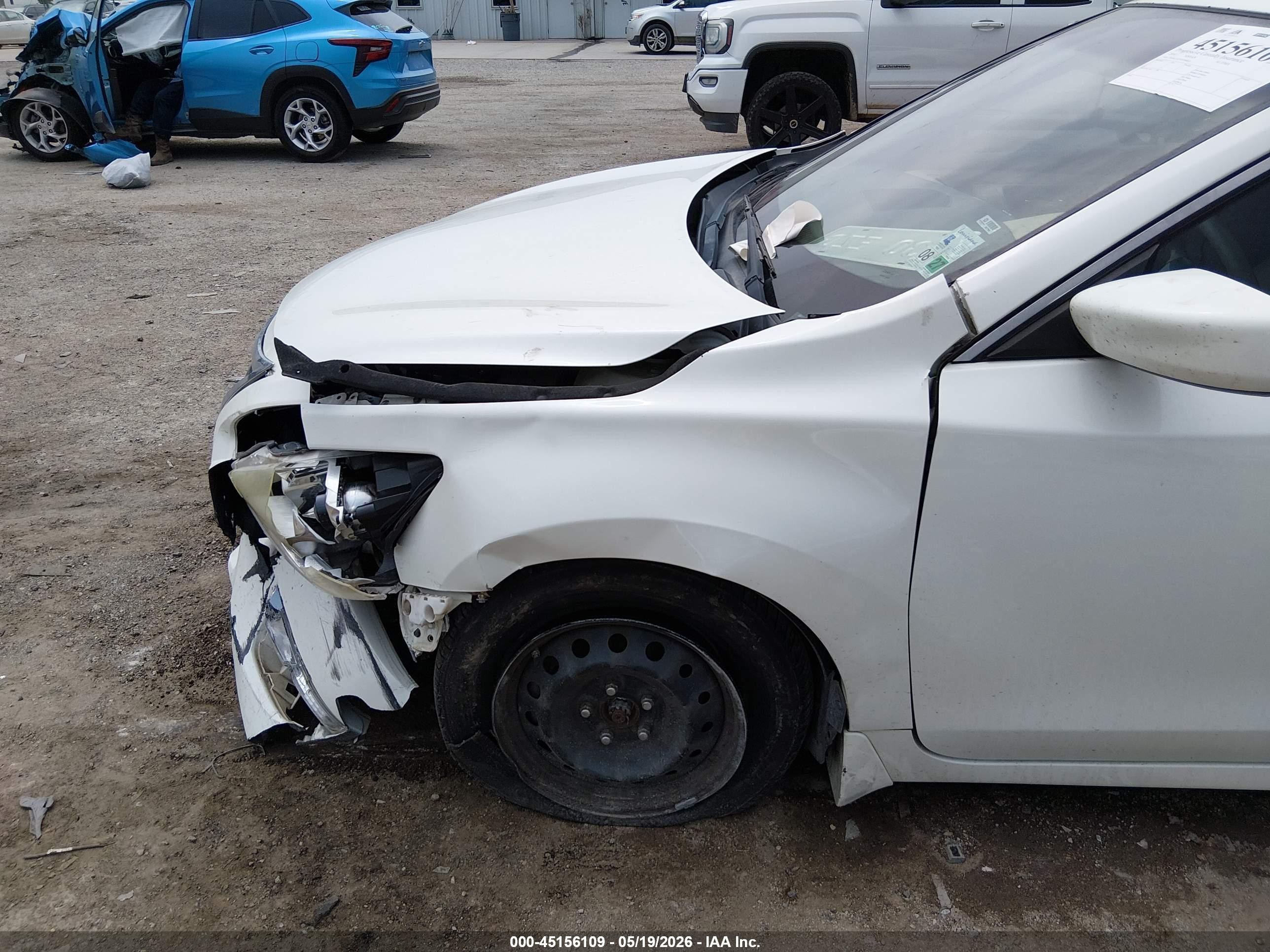 2014 Nissan Altima 2.5 S White vin: 1N4AL3AP7EN388823