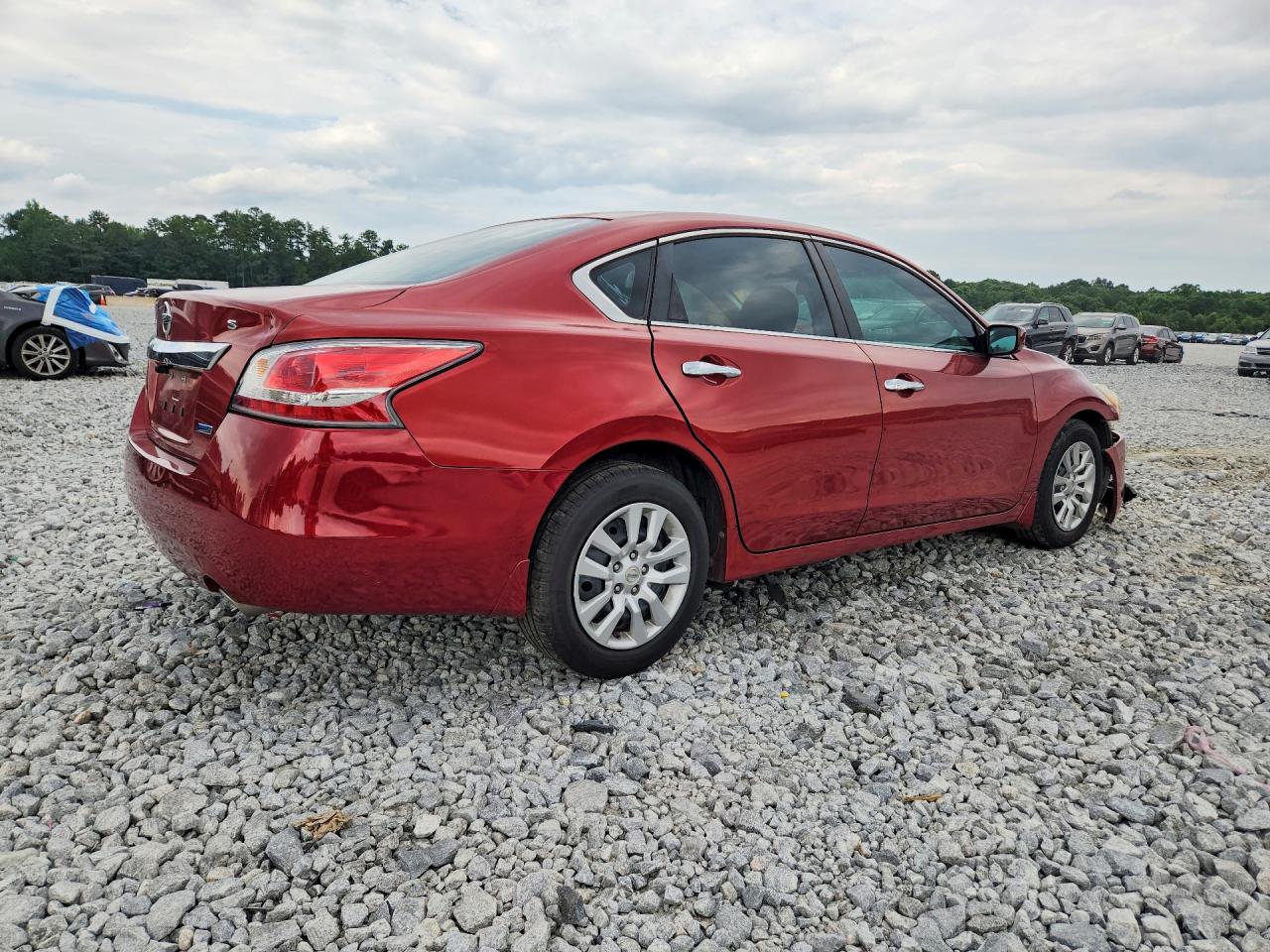 2014 Nissan Altima 2.5 S Red vin: 1N4AL3AP7EN388966