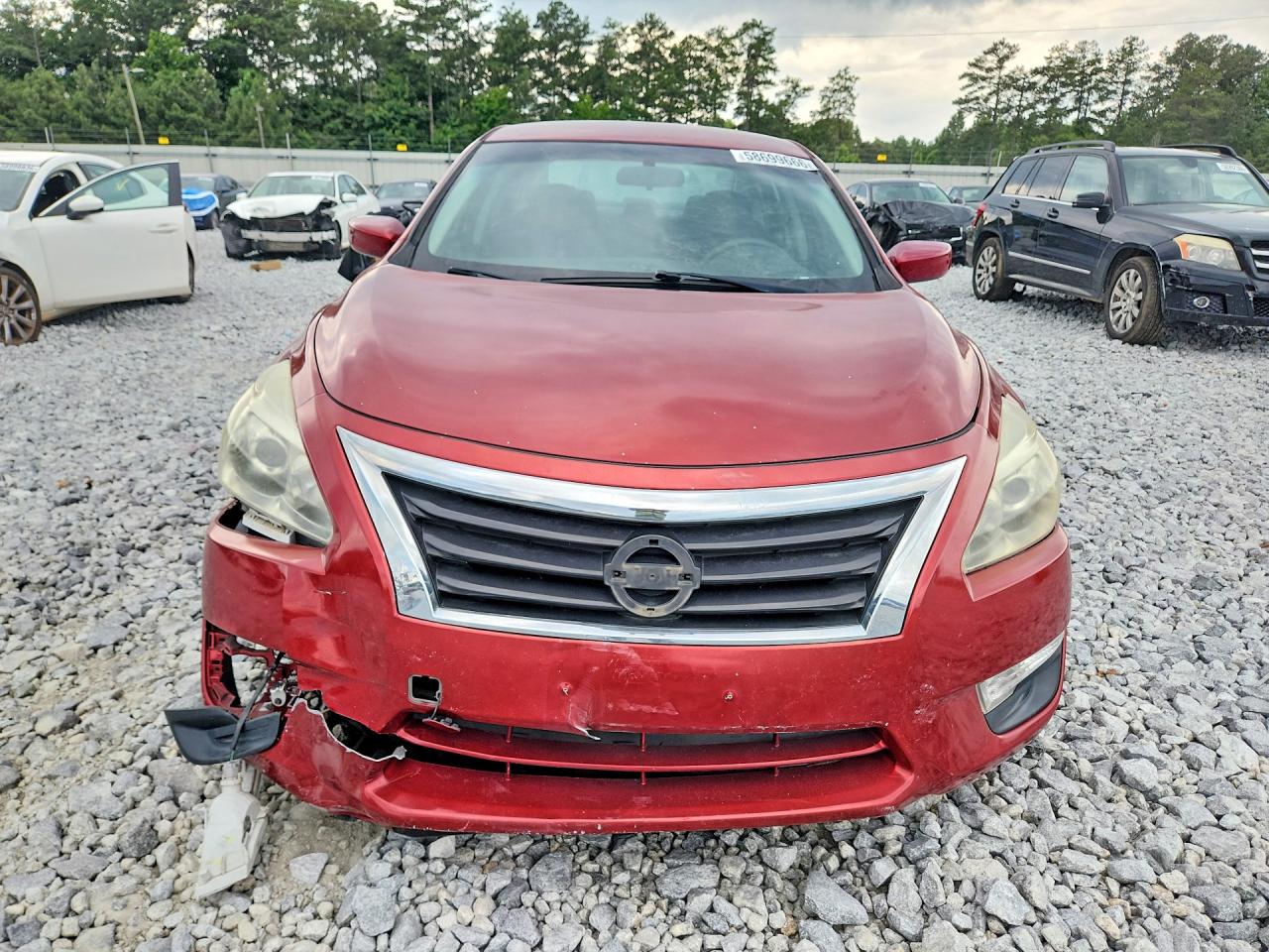 2014 Nissan Altima 2.5 S Red vin: 1N4AL3AP7EN388966