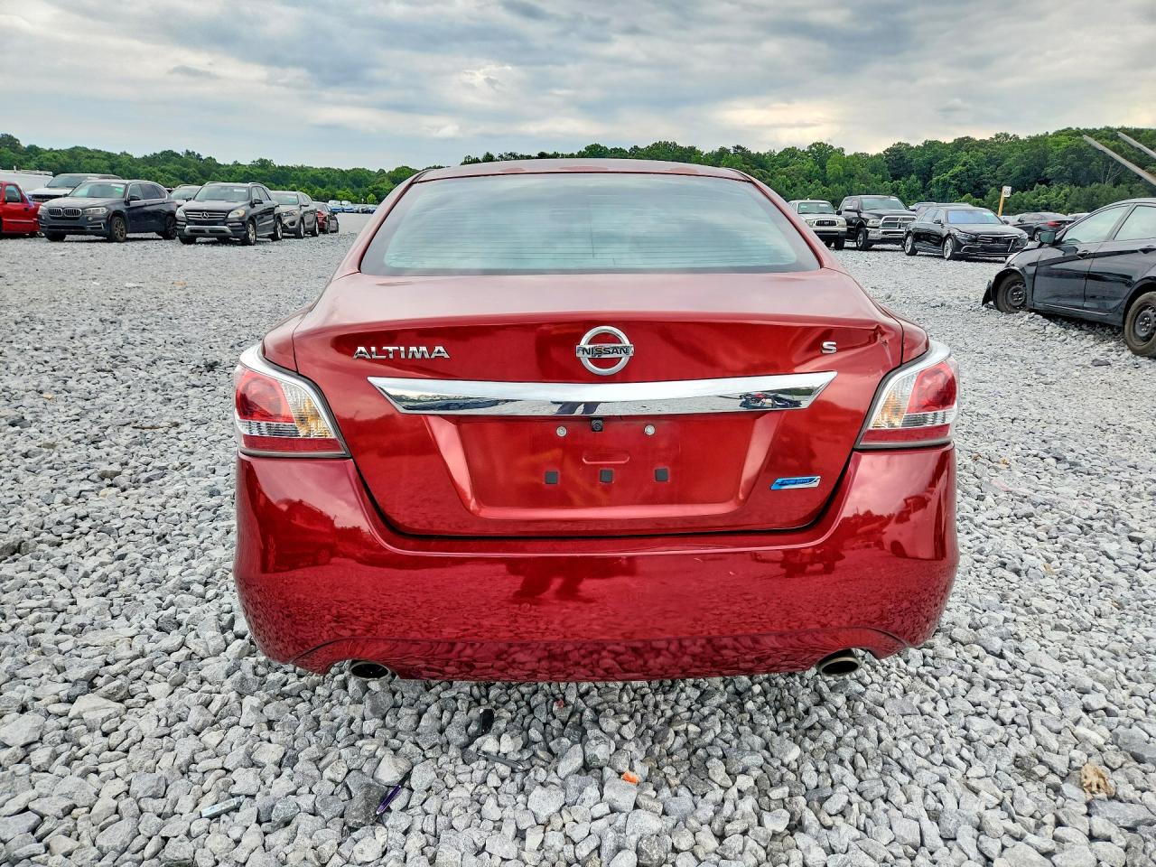 2014 Nissan Altima 2.5 S Red vin: 1N4AL3AP7EN388966
