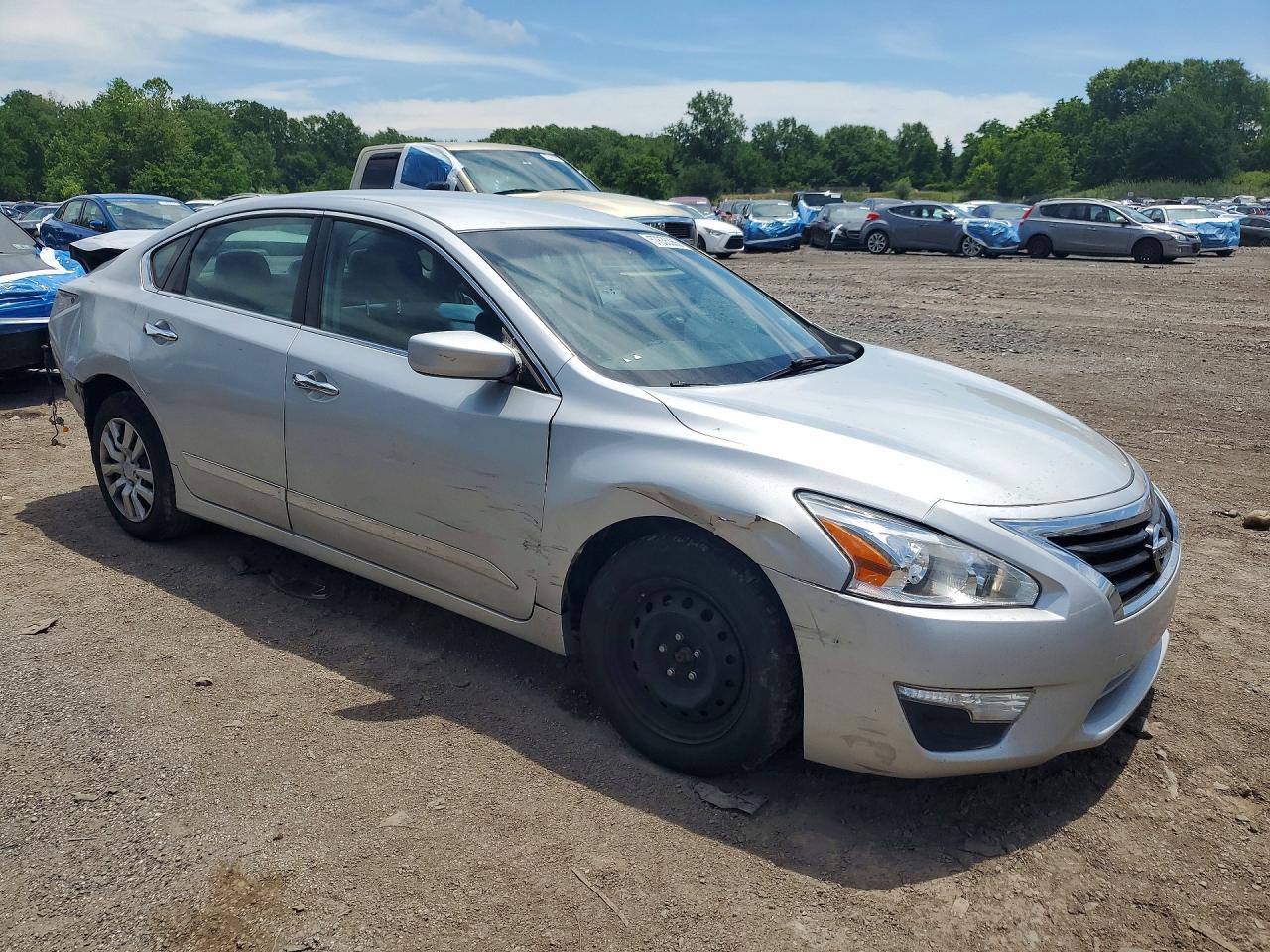 2014 Nissan Altima 2.5 S Серебряный vin: 1N4AL3AP7EN389793