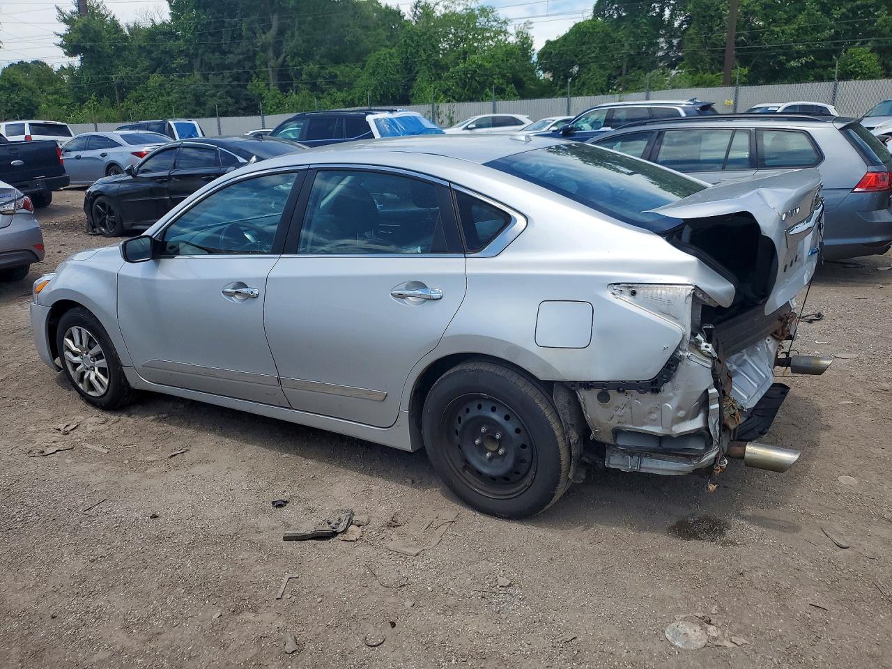 2014 Nissan Altima 2.5 S Серебряный vin: 1N4AL3AP7EN389793