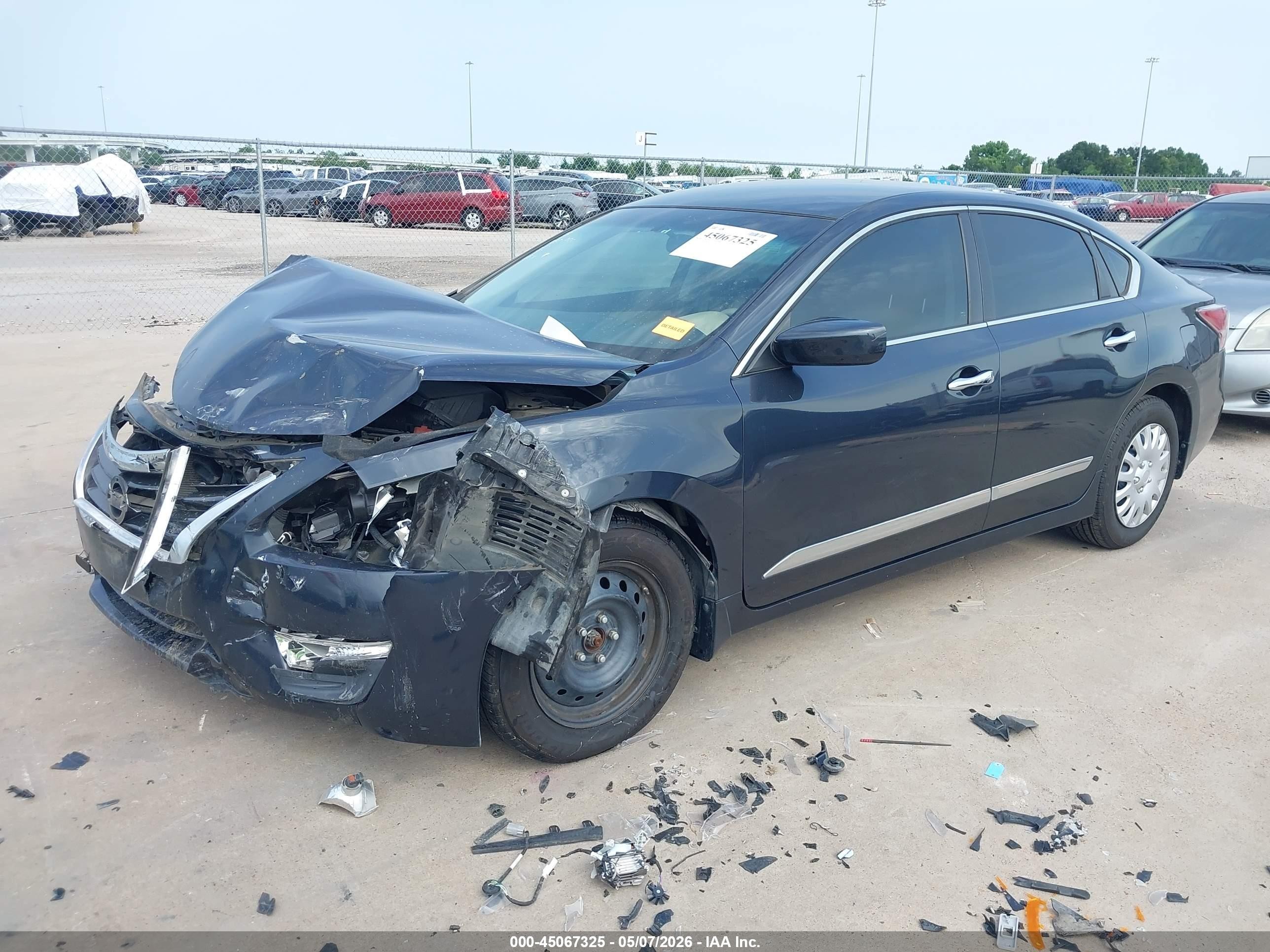 2015 Nissan Altima 2.5 S Gray vin: 1N4AL3AP7FC103776