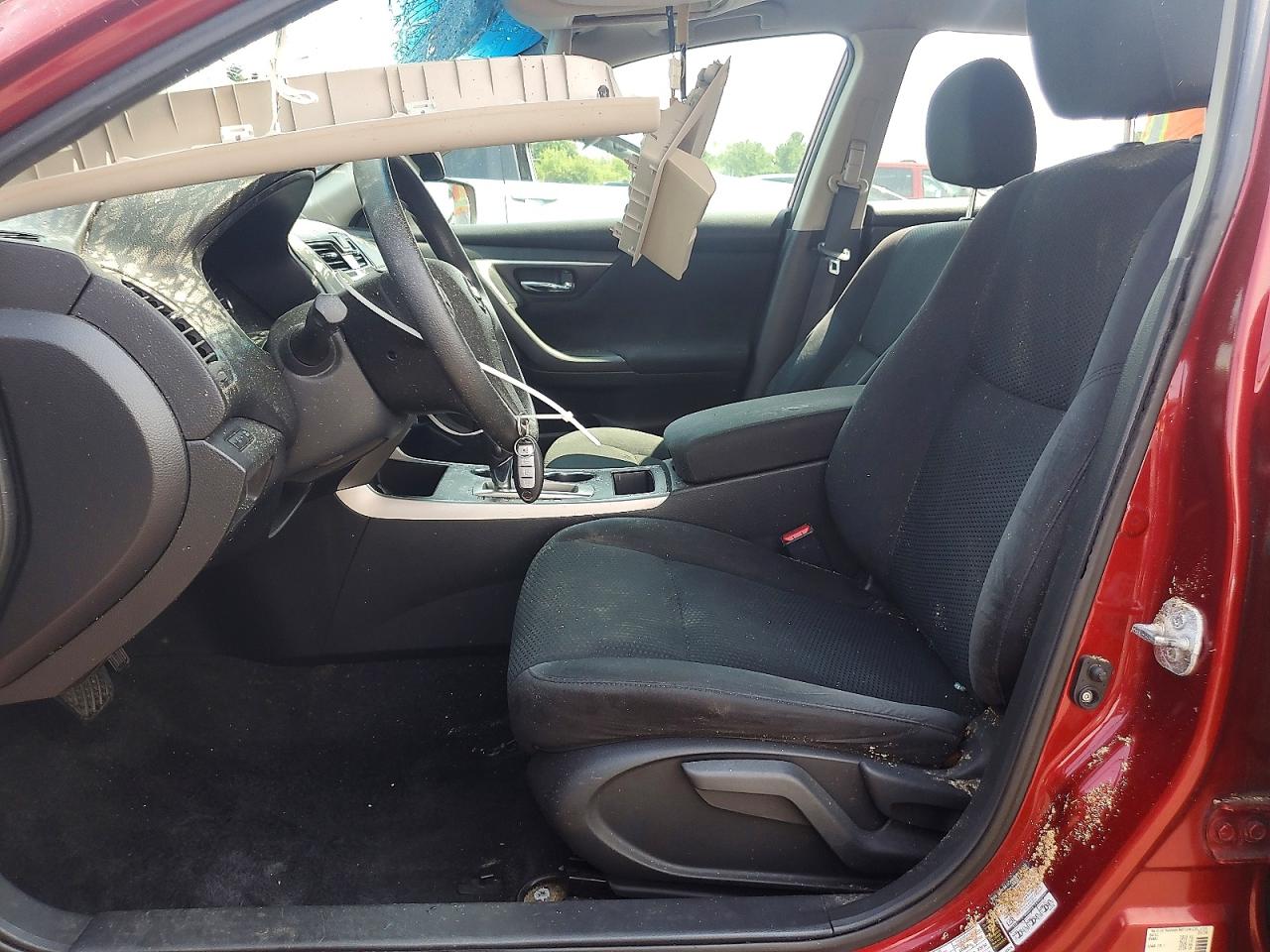 2015 Nissan Altima 2.5 S Красный vin: 1N4AL3AP7FC107407