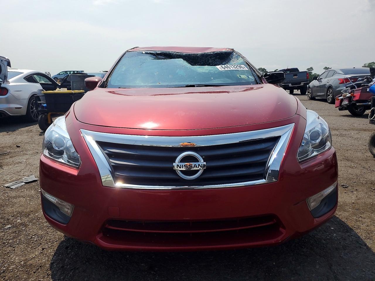 2015 Nissan Altima 2.5 S Красный vin: 1N4AL3AP7FC107407