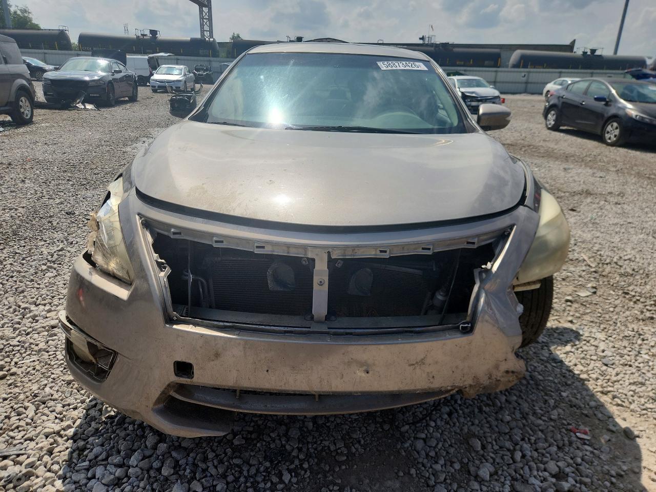 2015 Nissan Altima 2.5 Sv Silver vin: 1N4AL3AP7FC107715