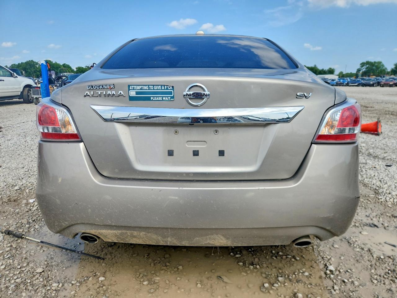 2015 Nissan Altima 2.5 Sv Silver vin: 1N4AL3AP7FC107715
