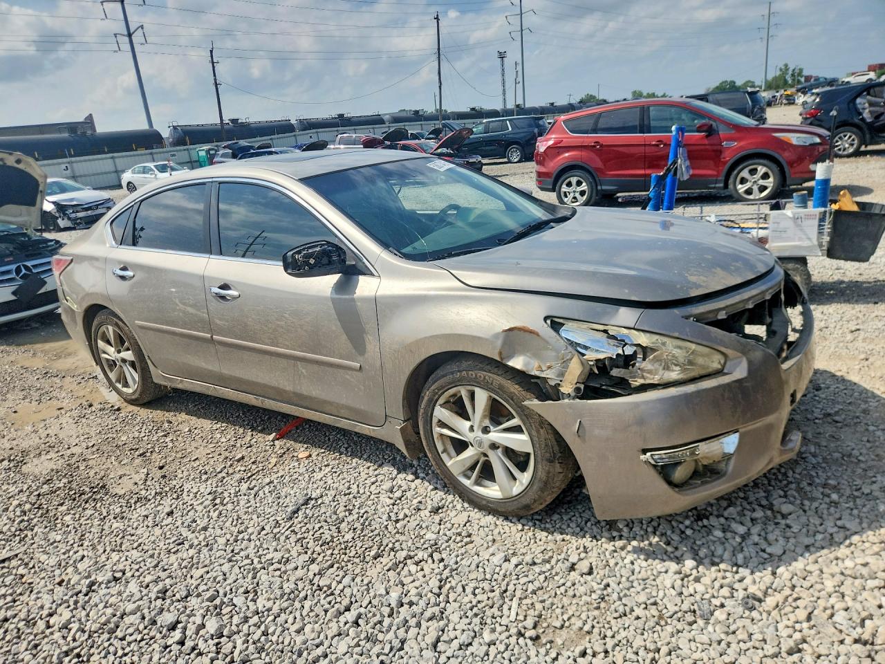 2015 Nissan Altima 2.5 Sv Silver vin: 1N4AL3AP7FC107715