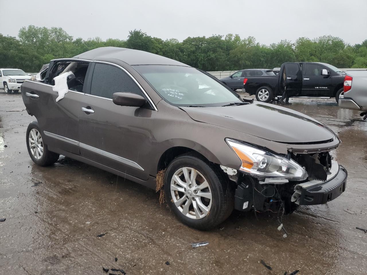 2015 Nissan Altima 2.5 Brown vin: 1N4AL3AP7FC114955
