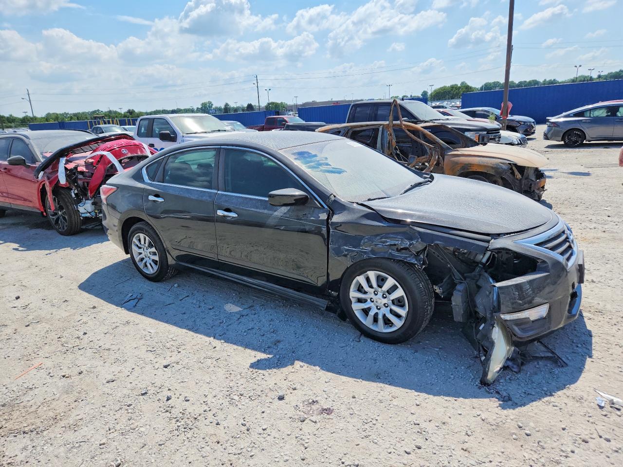 2015 Nissan Altima 2.5 S Черный vin: 1N4AL3AP7FC123252