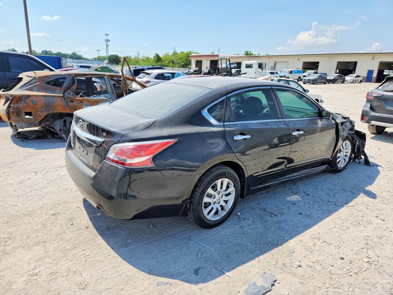 2015 Nissan Altima 2.5 S Черный vin: 1N4AL3AP7FC123252