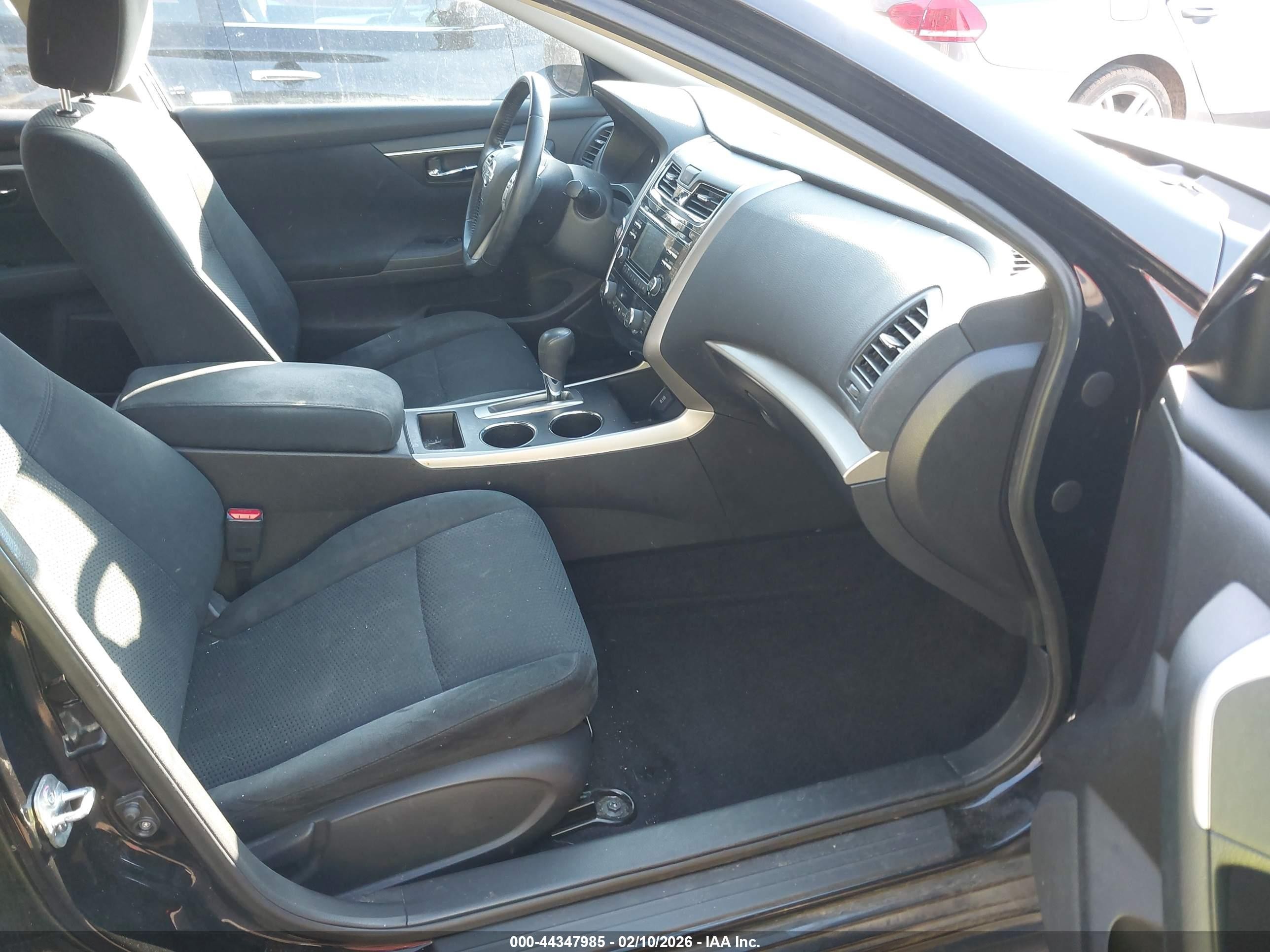 2015 Nissan Altima 2.5 Sv Black vin: 1N4AL3AP7FC123266
