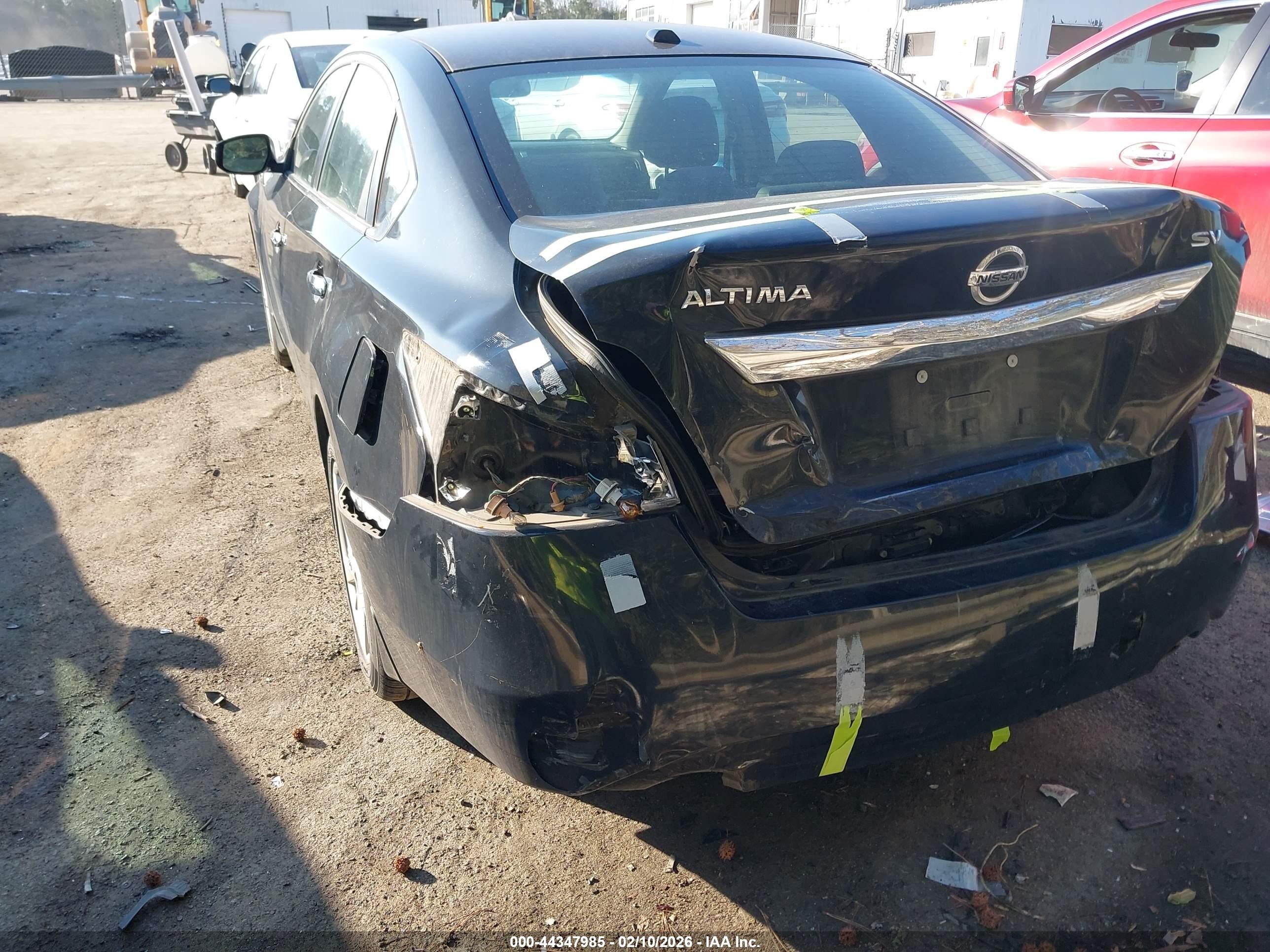 2015 Nissan Altima 2.5 Sv Black vin: 1N4AL3AP7FC123266