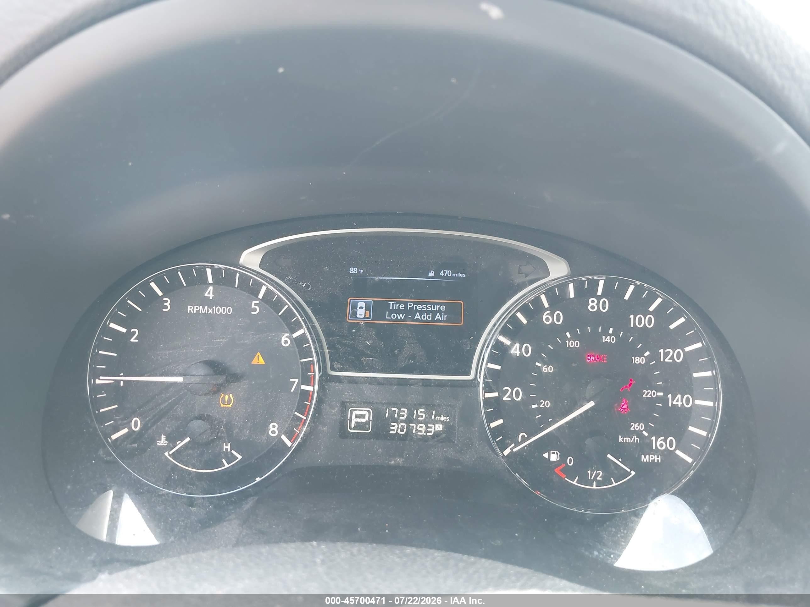 2015 Nissan Altima 2.5 S Red vin: 1N4AL3AP7FC124918
