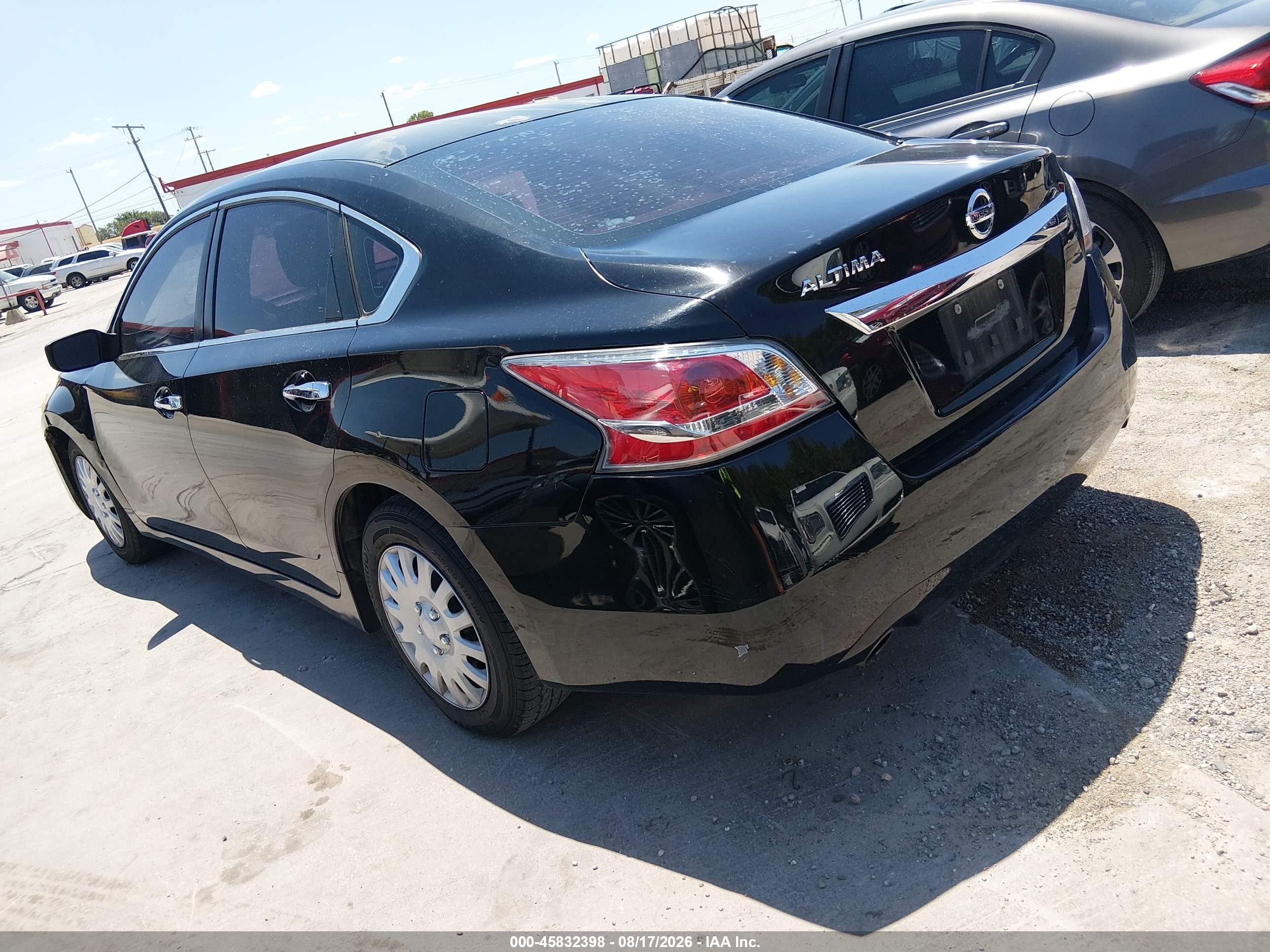 2015 Nissan Altima 2.5 Black vin: 1N4AL3AP7FC125941