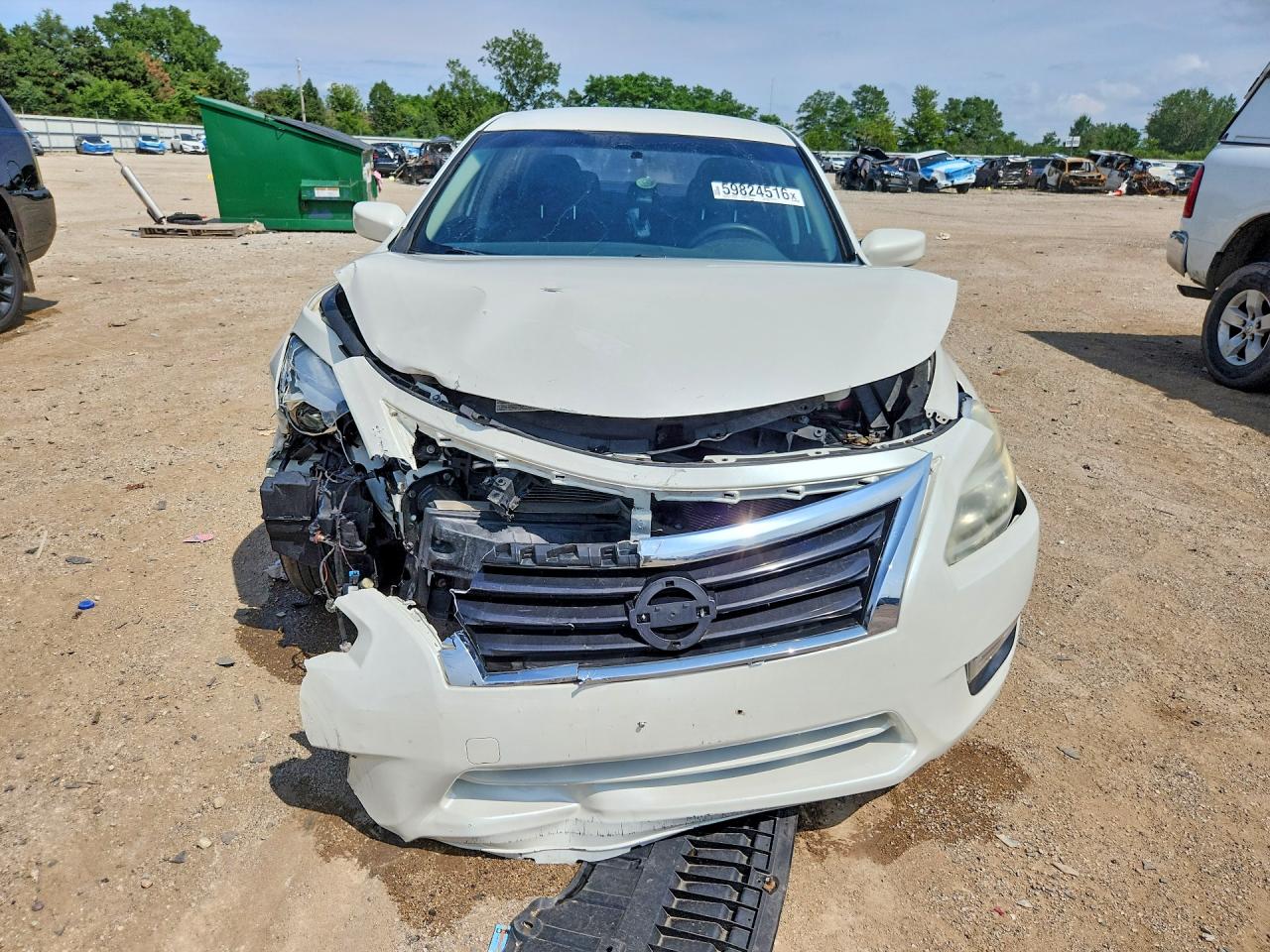 2015 Nissan Altima 2.5 S White vin: 1N4AL3AP7FC126152