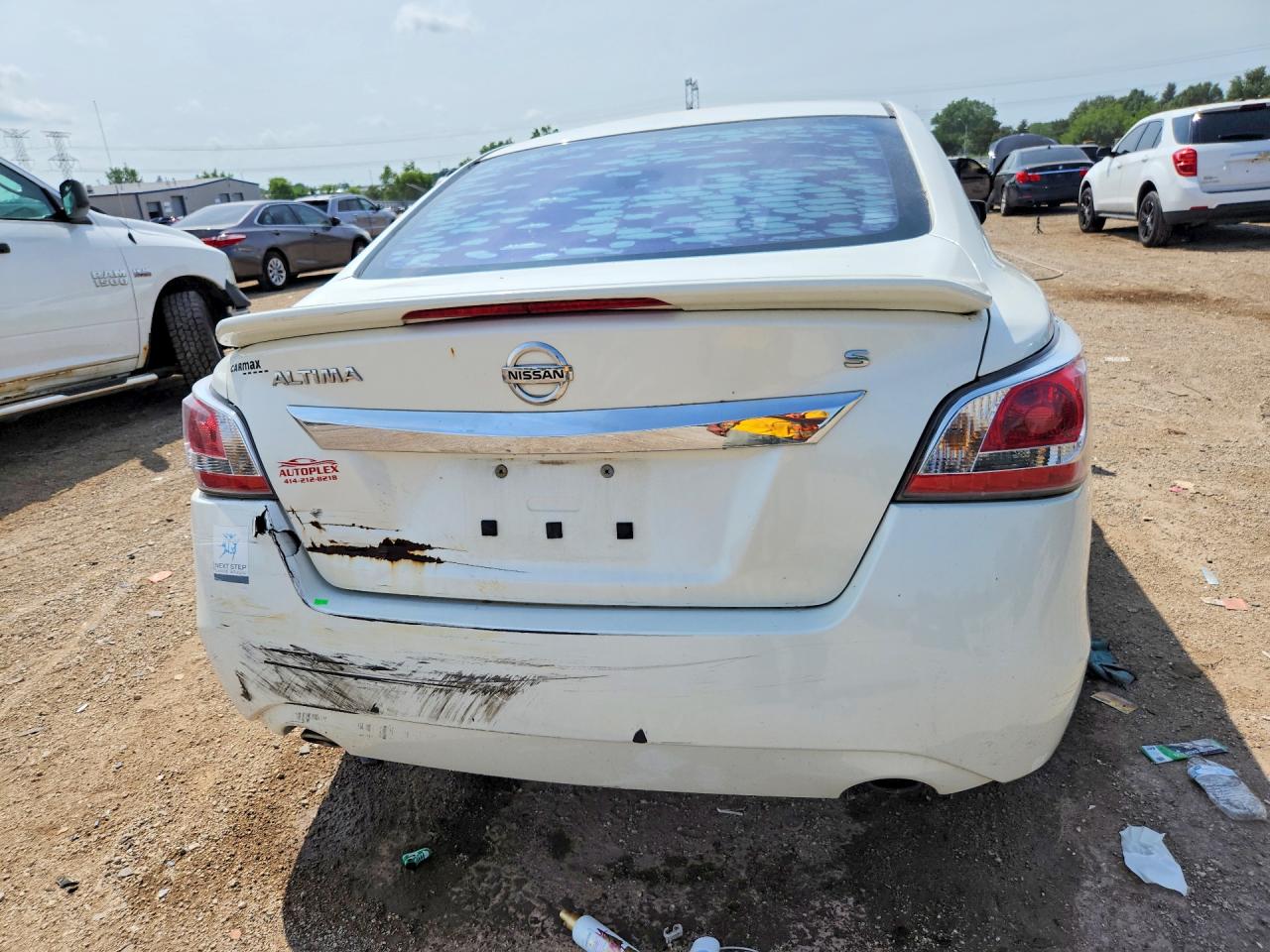 2015 Nissan Altima 2.5 S White vin: 1N4AL3AP7FC126152