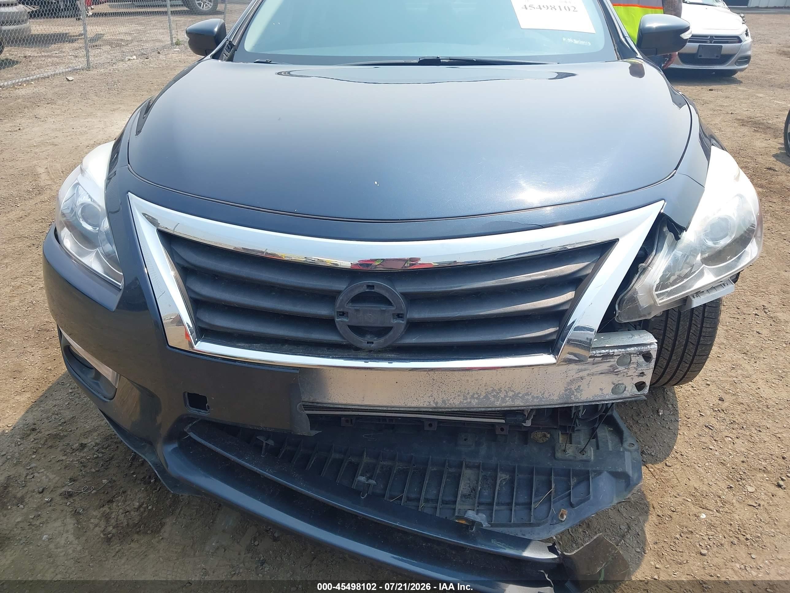 2015 Nissan Altima 2.5 Sv Gray vin: 1N4AL3AP7FC133117