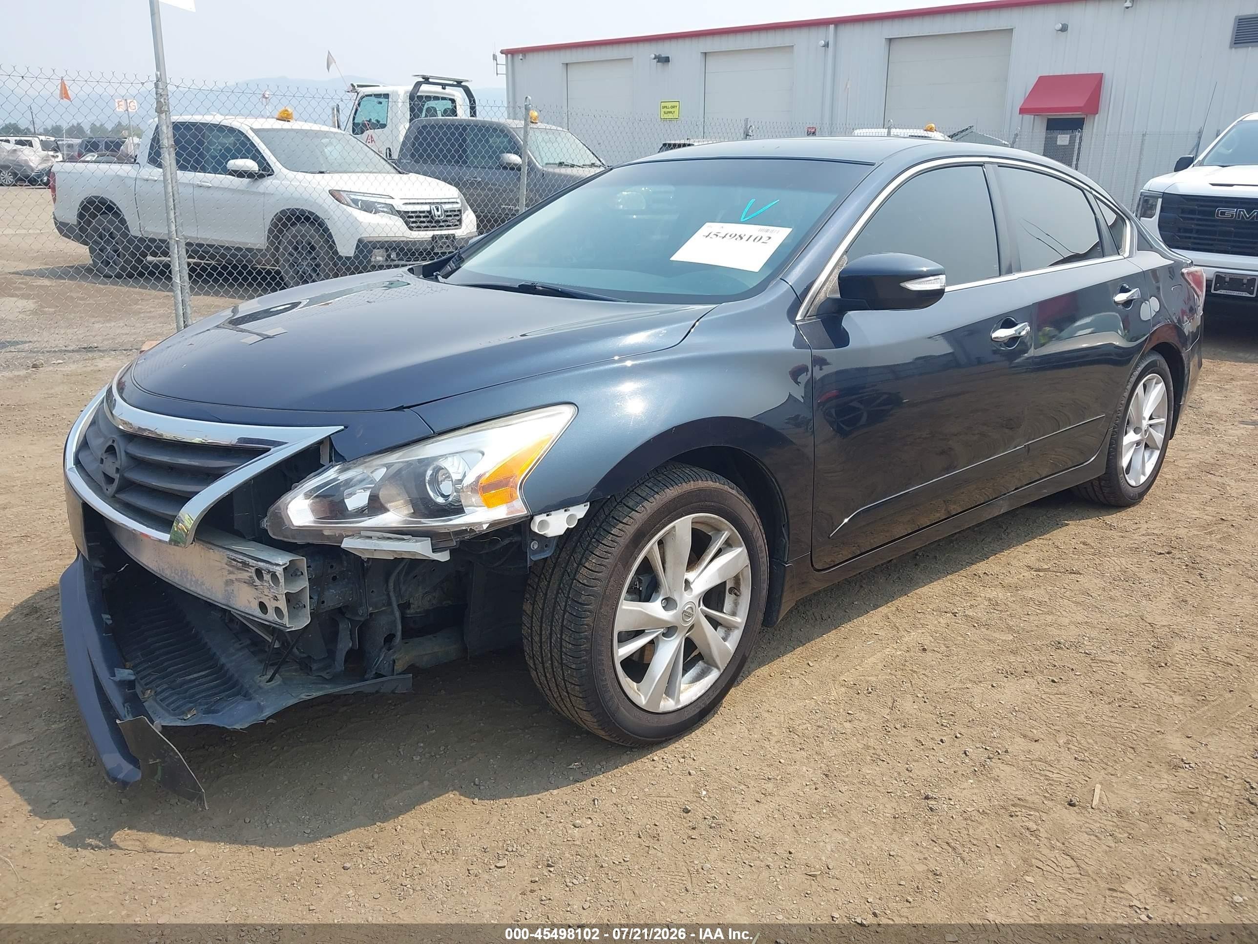 2015 Nissan Altima 2.5 Sv Gray vin: 1N4AL3AP7FC133117