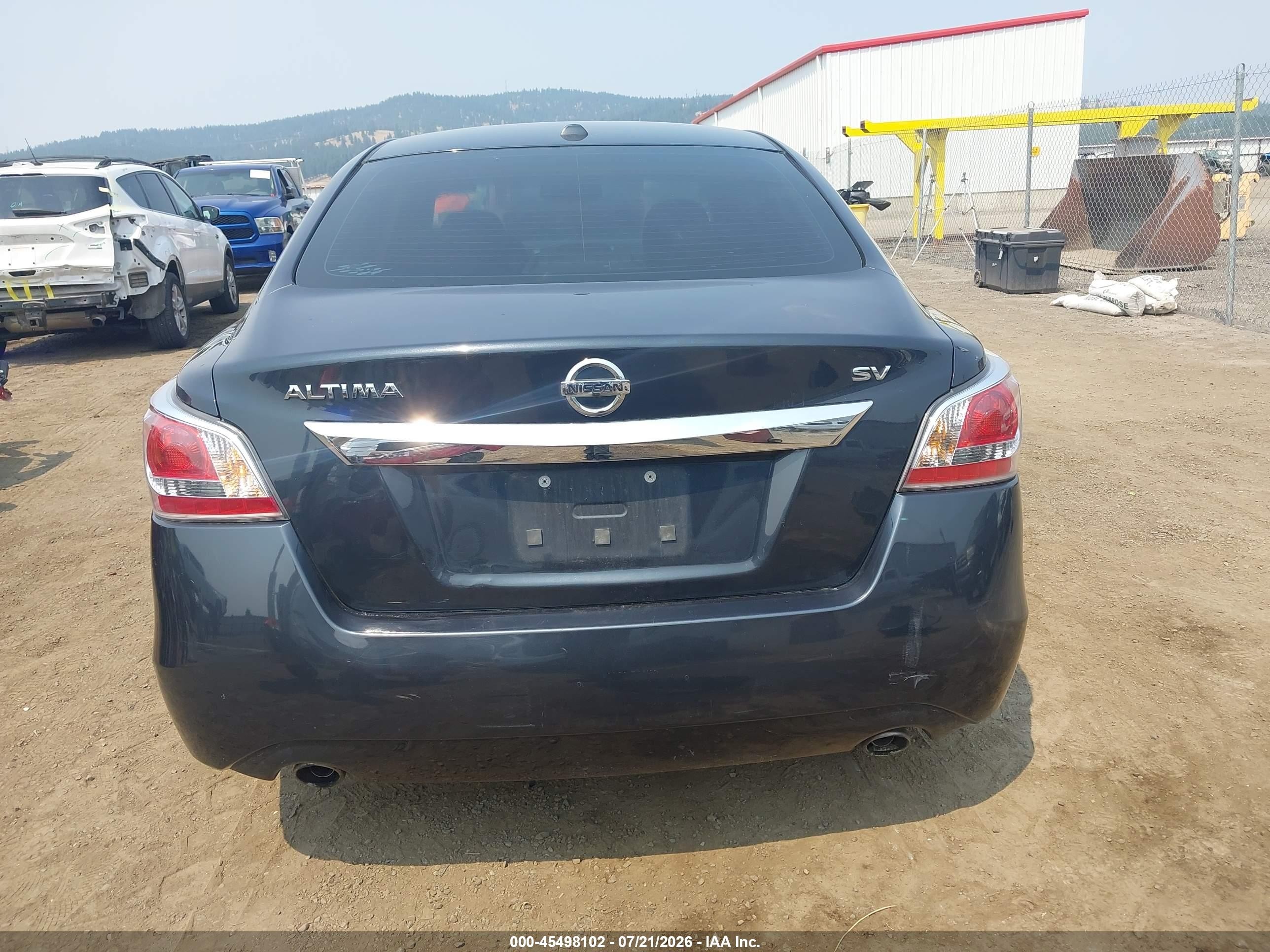 2015 Nissan Altima 2.5 Sv Gray vin: 1N4AL3AP7FC133117