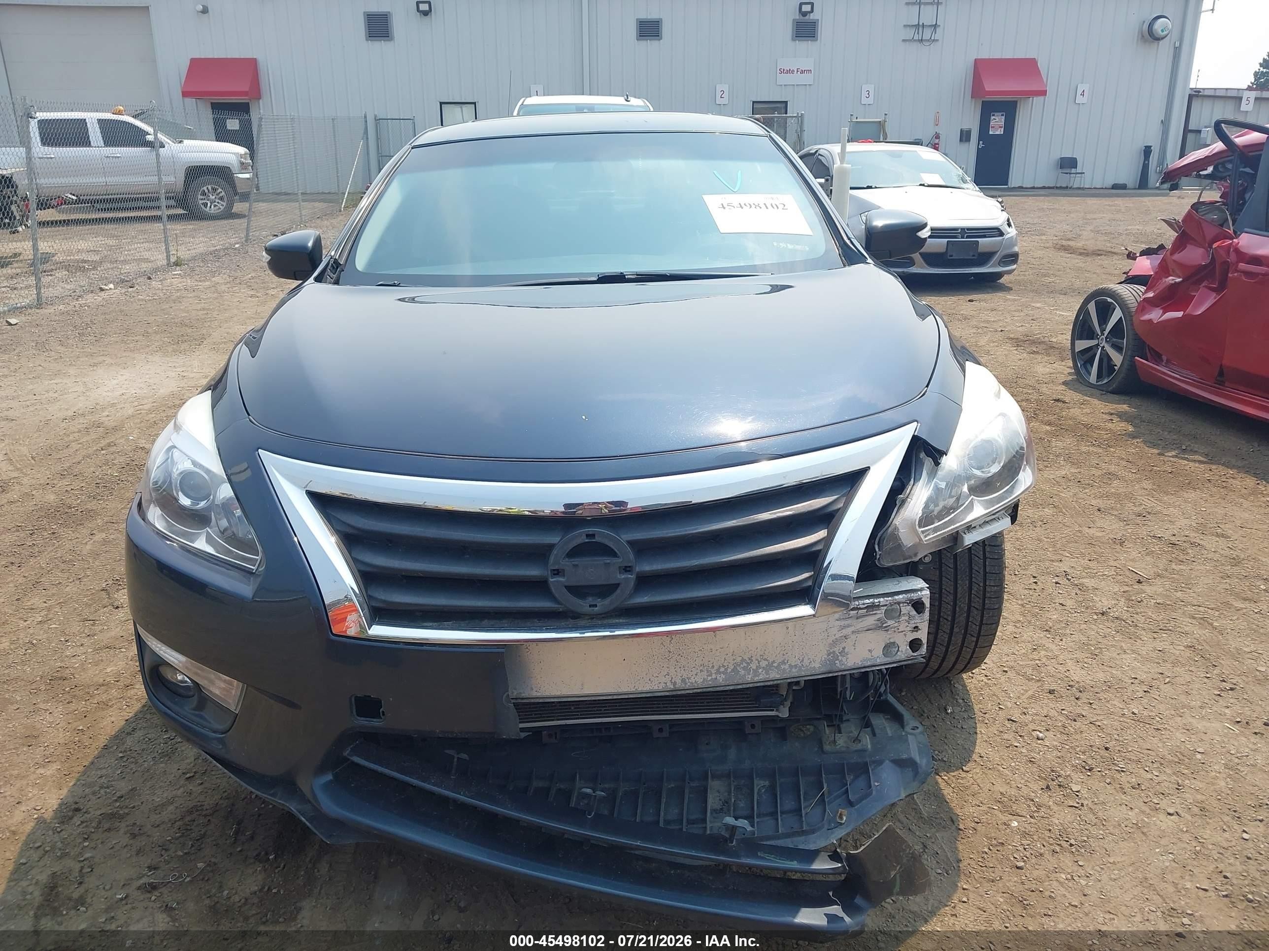 2015 Nissan Altima 2.5 Sv Gray vin: 1N4AL3AP7FC133117