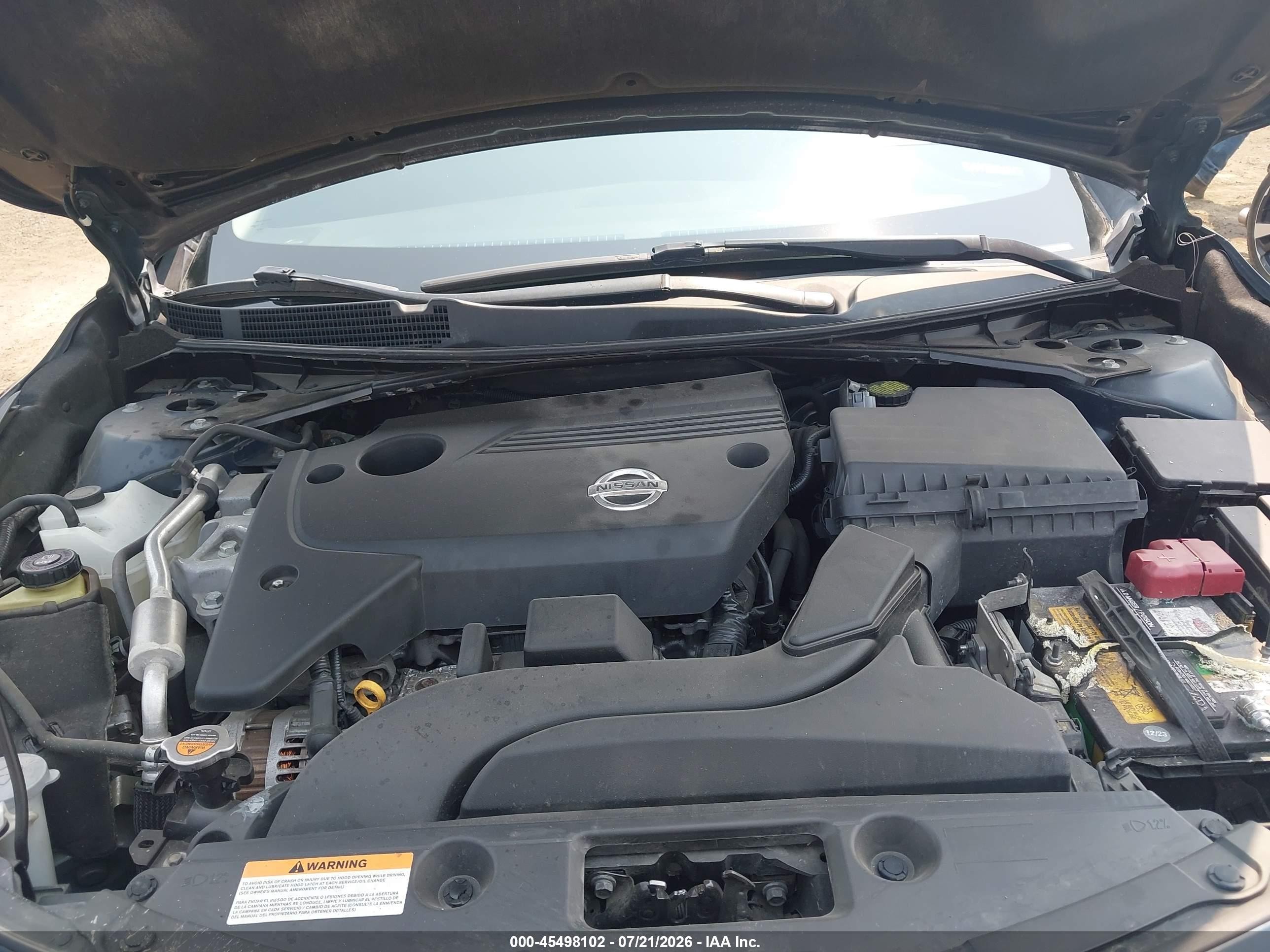 2015 Nissan Altima 2.5 Sv Gray vin: 1N4AL3AP7FC133117